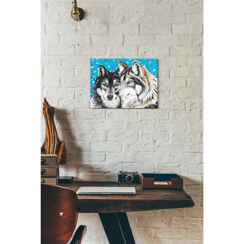 Image of 'Grey Wolf I' by Carolee Vitaletti Giclee Canvas Wall Art