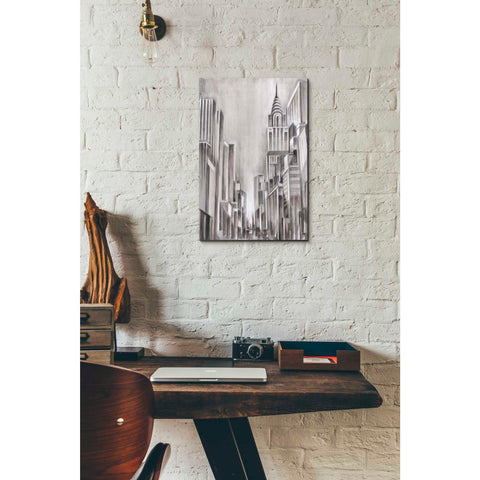 Image of 'Art Deco Cityscape I' by Ethan Harper Canvas Wall Art,12 x 16