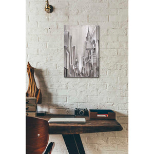 'Art Deco Cityscape I' by Ethan Harper Canvas Wall Art,12 x 16