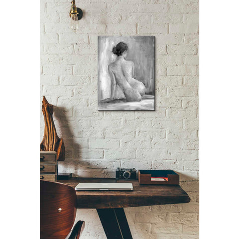 Image of 'Figure in Black & White I' by Ethan Harper Canvas Wall Art,12 x 16
