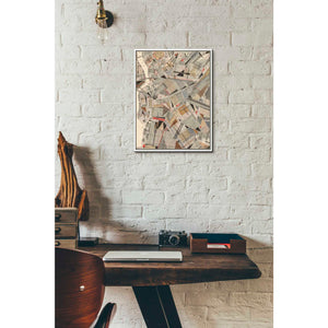 'Modern Map of Brooklyn' by Nikki Galapon Giclee Canvas Wall Art
