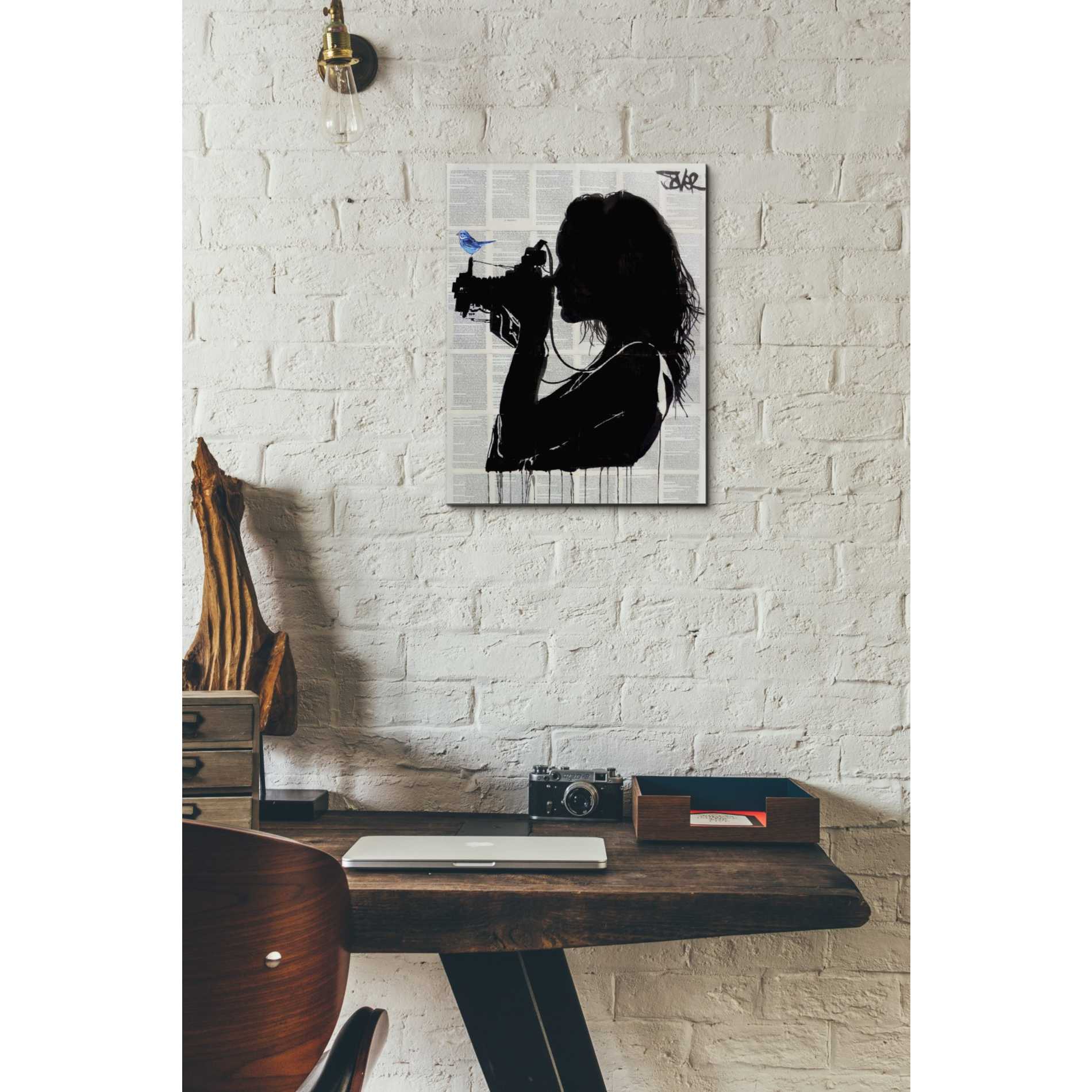 'The Vintage Shooter' by Loui Jover, Canvas Wall Art,12 x 16