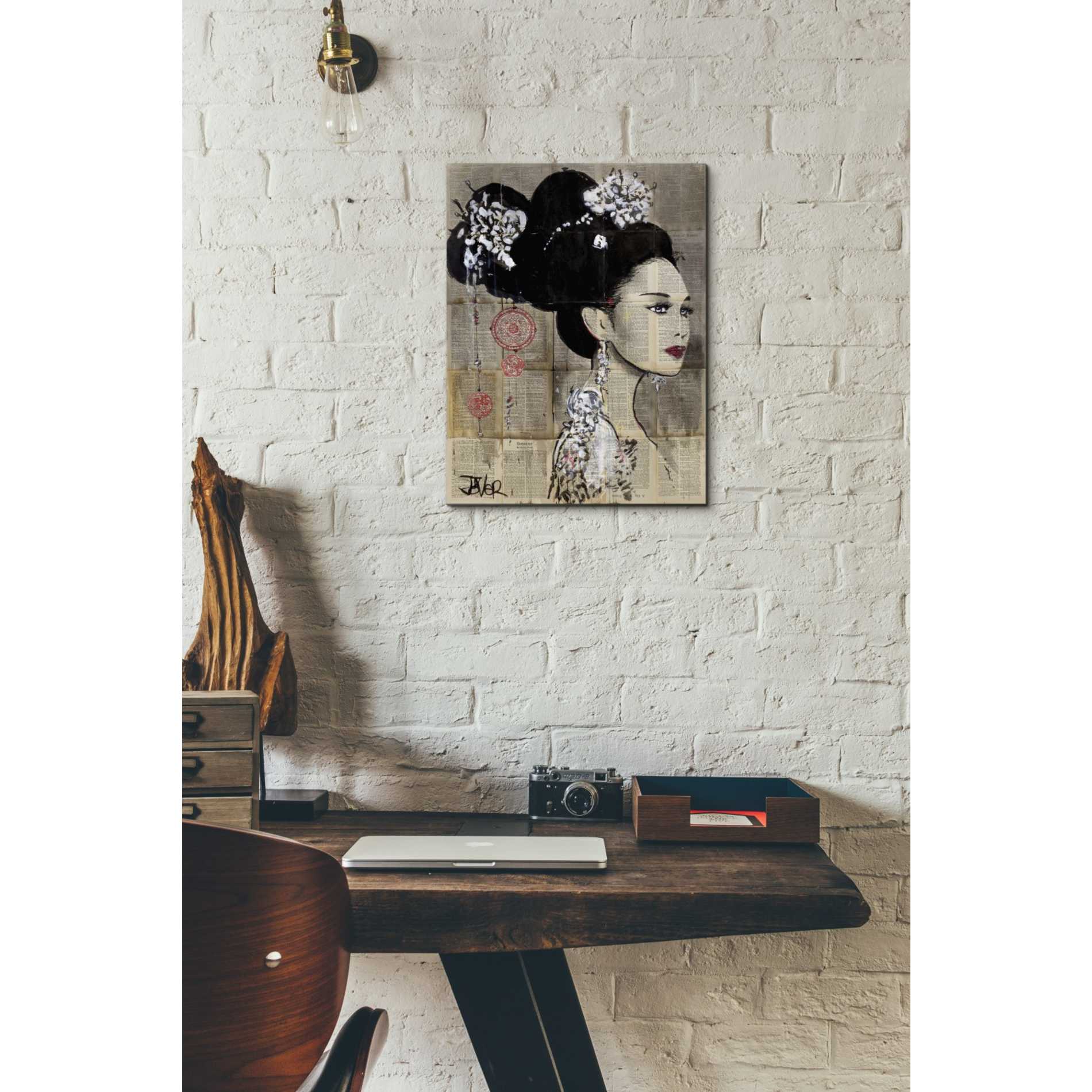 'Yu' by Loui Jover, Canvas Wall Art,12 x 16