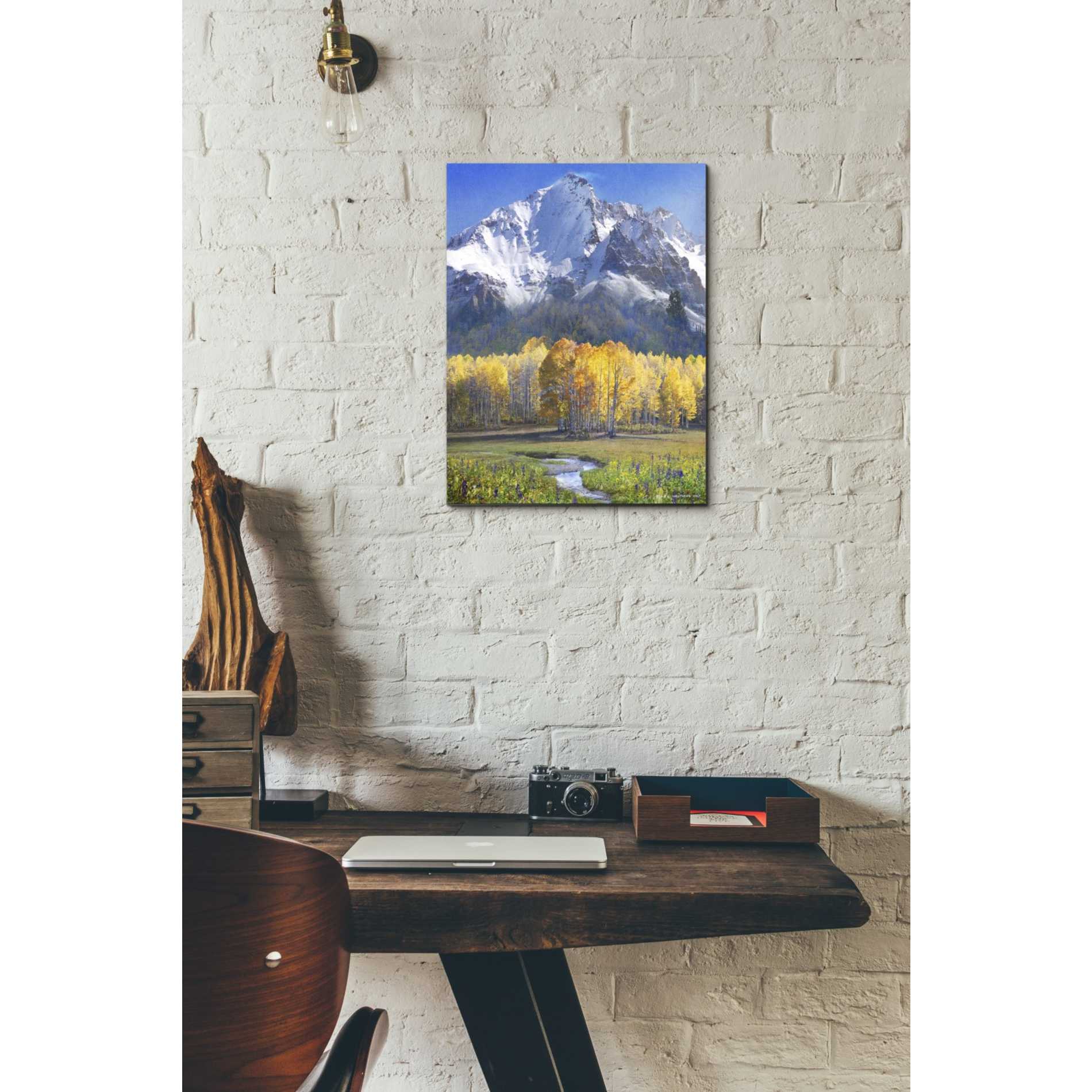 'Idyllic Mountain' by Chris Vest, Giclee Canvas Wall Art