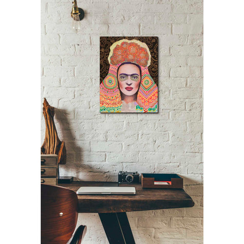 Image of 'Frida Santa Muerte' by Surma and Guillen, Canvas Wall Art,12 x 16
