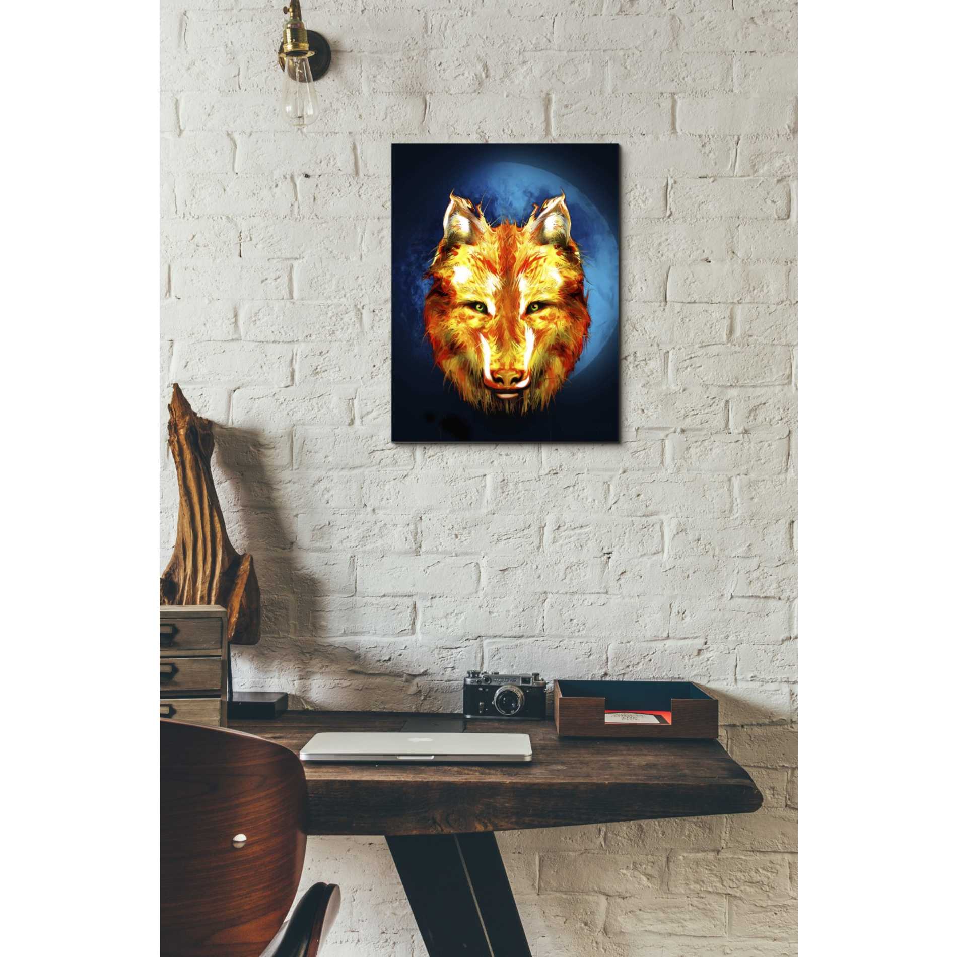'Lone Wolf' by Michael StewArt, Giclee Canvas Wall Art