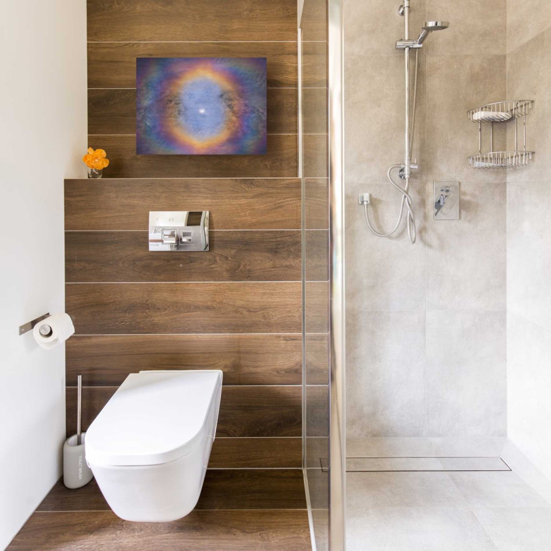 'Eye of the Eclipse' by Darren White, Canvas Wall Art,16 x 12