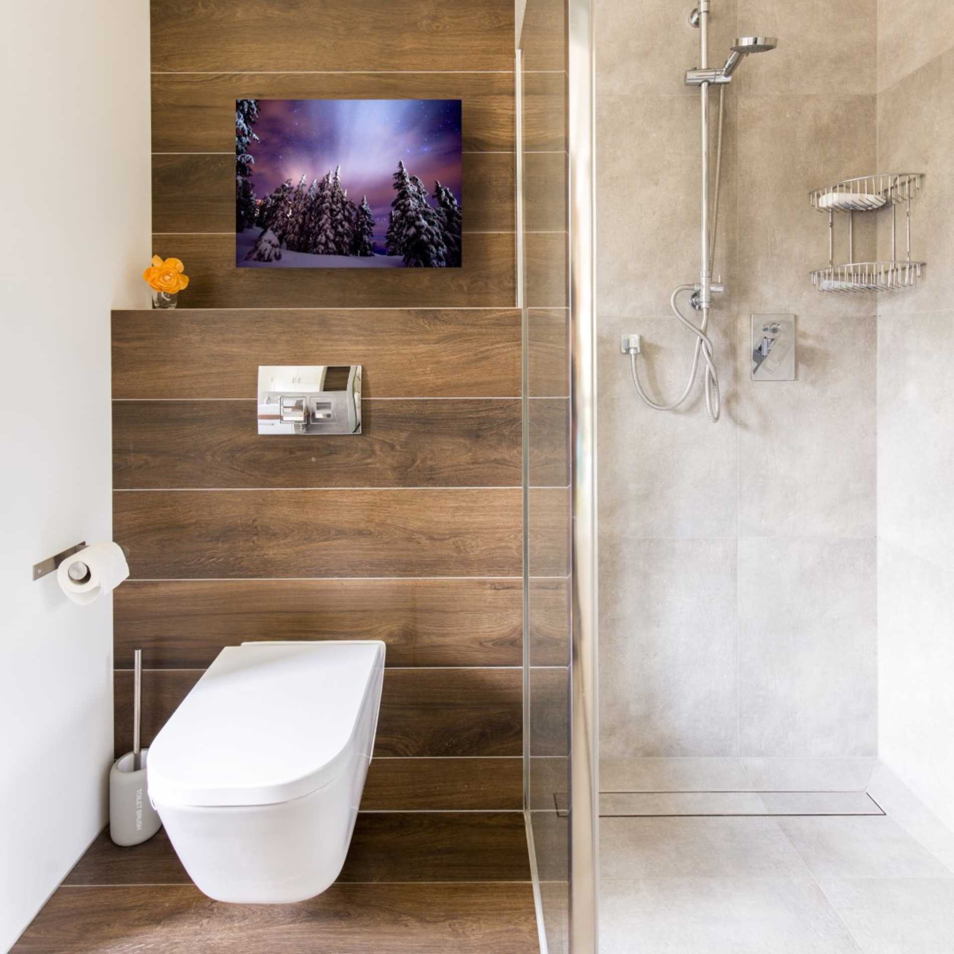 'Winter Nights' by Darren White, Canvas Wall Art,16 x 12