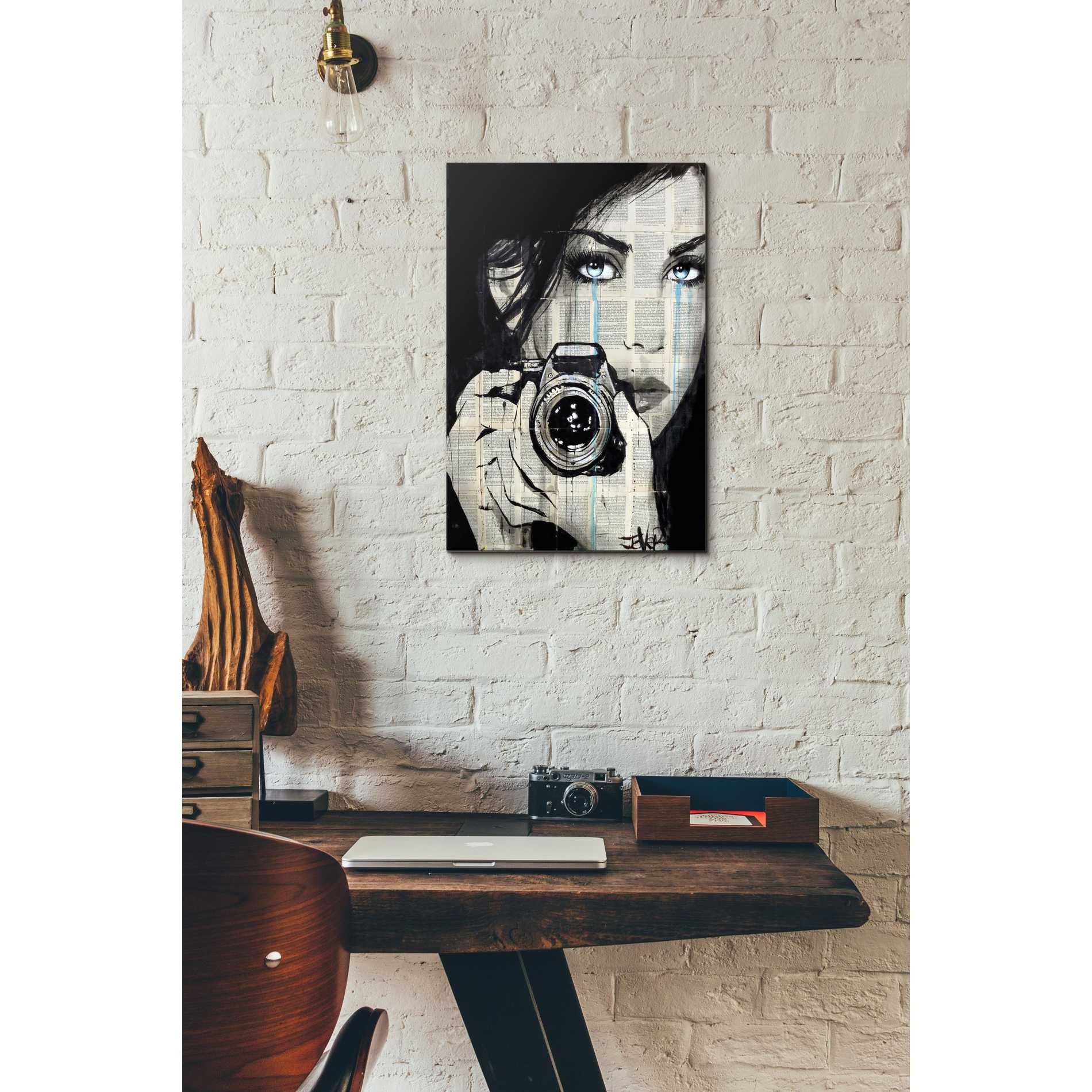 'Caught' by Loui Jover, Canvas Wall Art,12 x 18