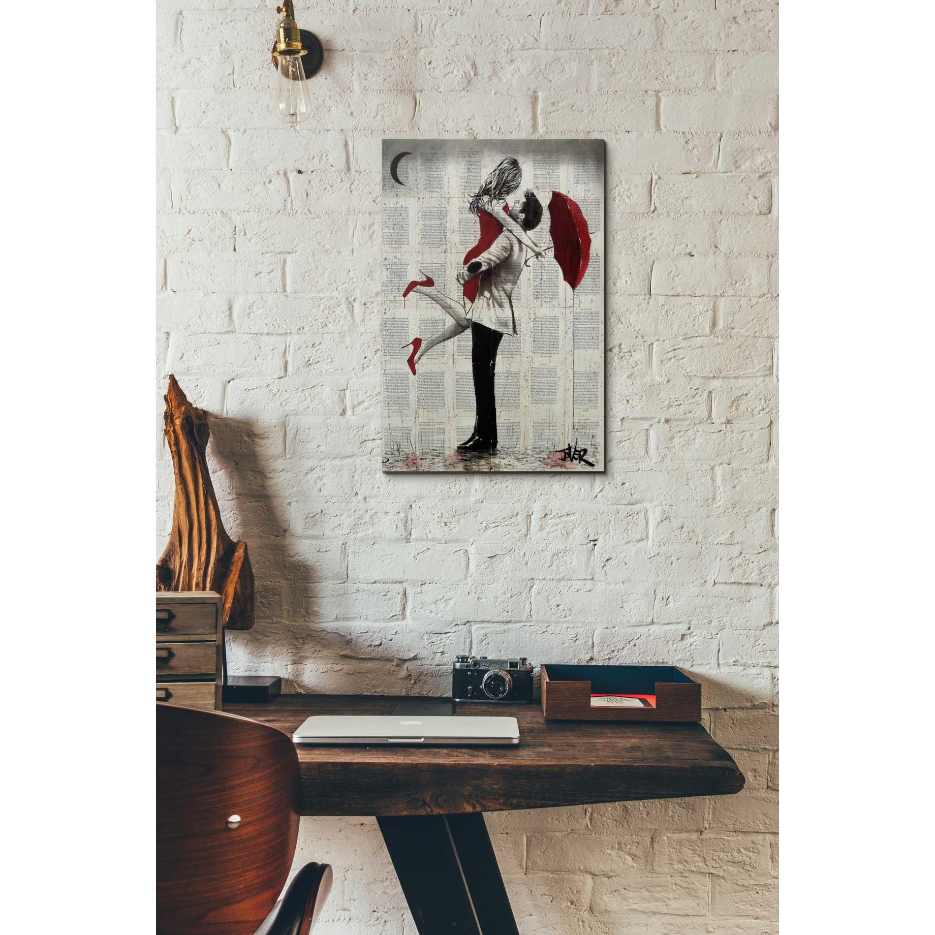 'It Rained' by Loui Jover, Canvas Wall Art,12 x 18