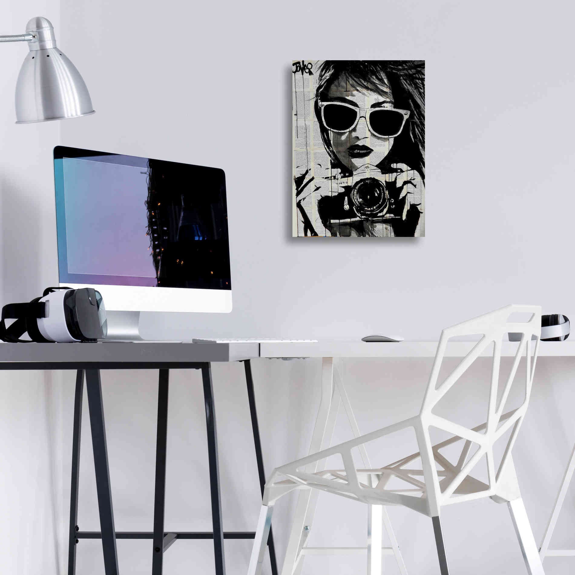 'Shoot' by Loui Jover, Canvas Wall Art,12 x 18