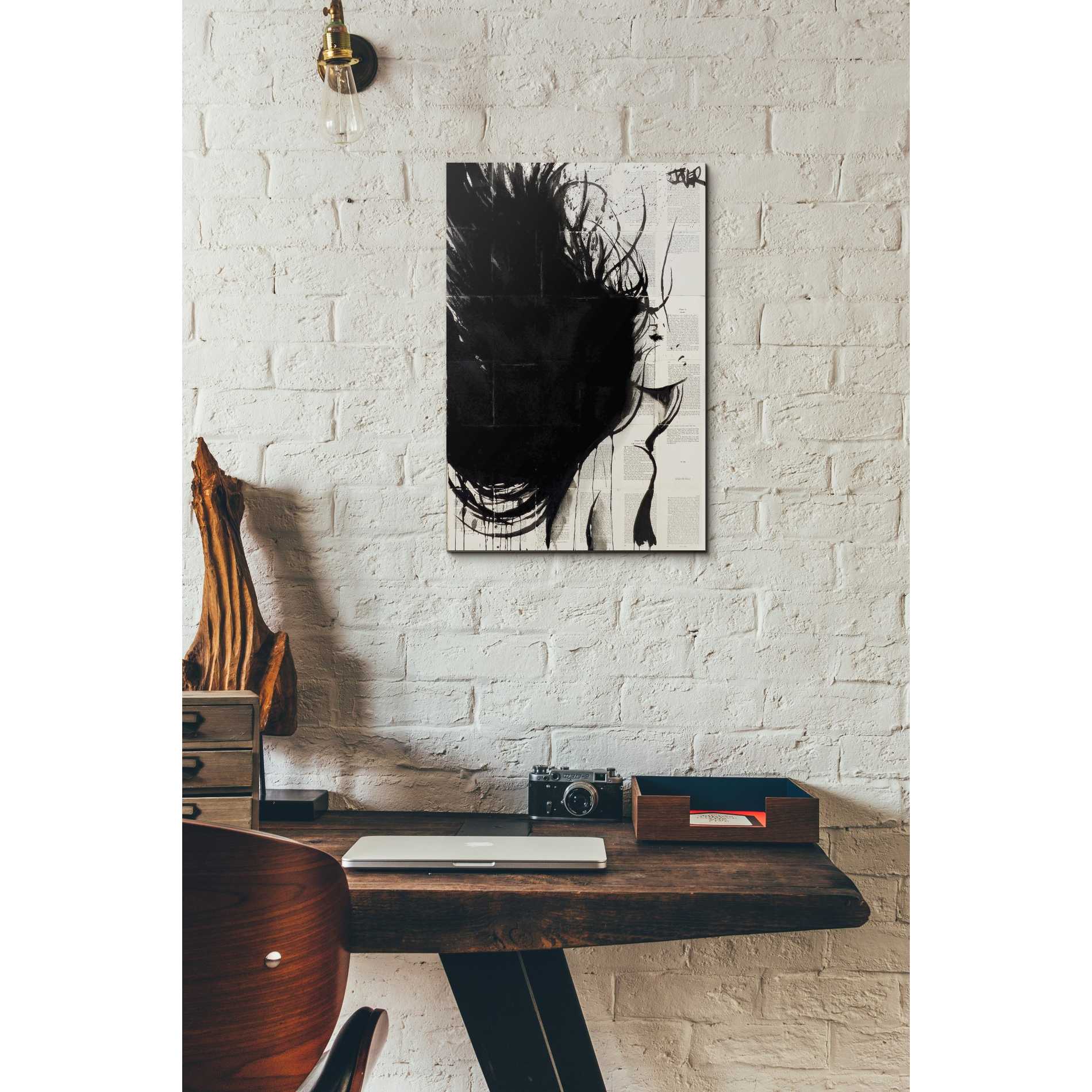 'The New Minstrel' by Loui Jover, Canvas Wall Art,12 x 18