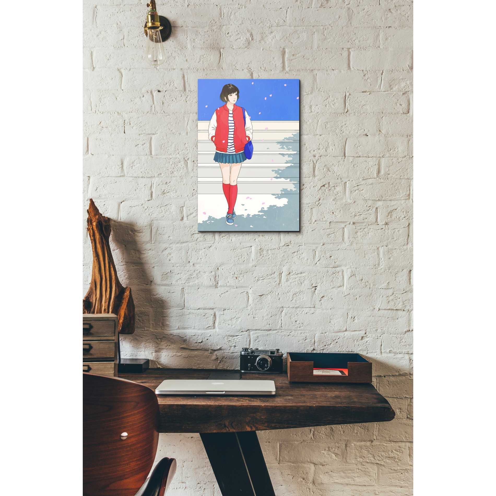 'Dance in the Wind' by Sai Tamiya, Canvas Wall Art,12 x 18