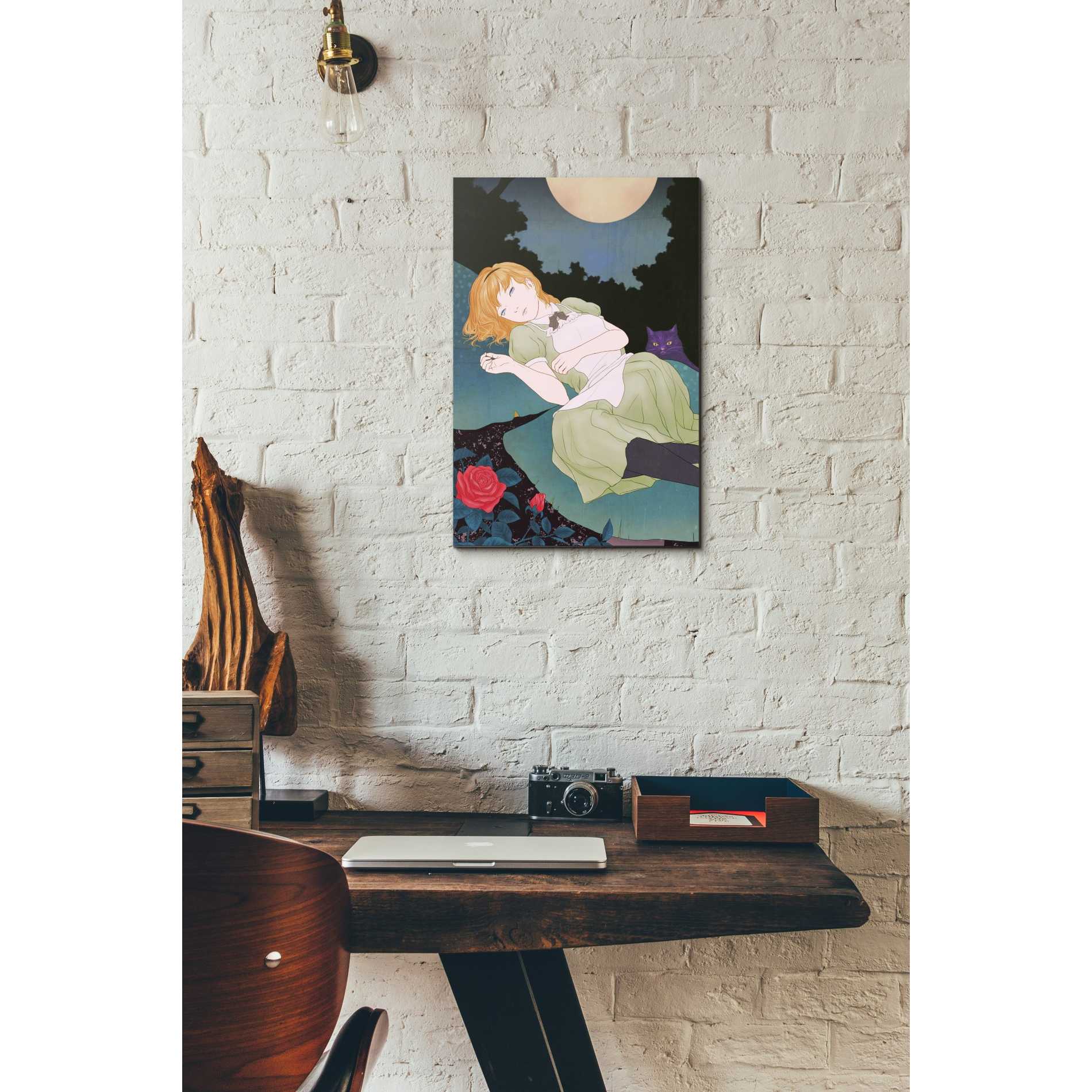 'Moonlight' by Sai Tamiya, Canvas Wall Art,12 x 18