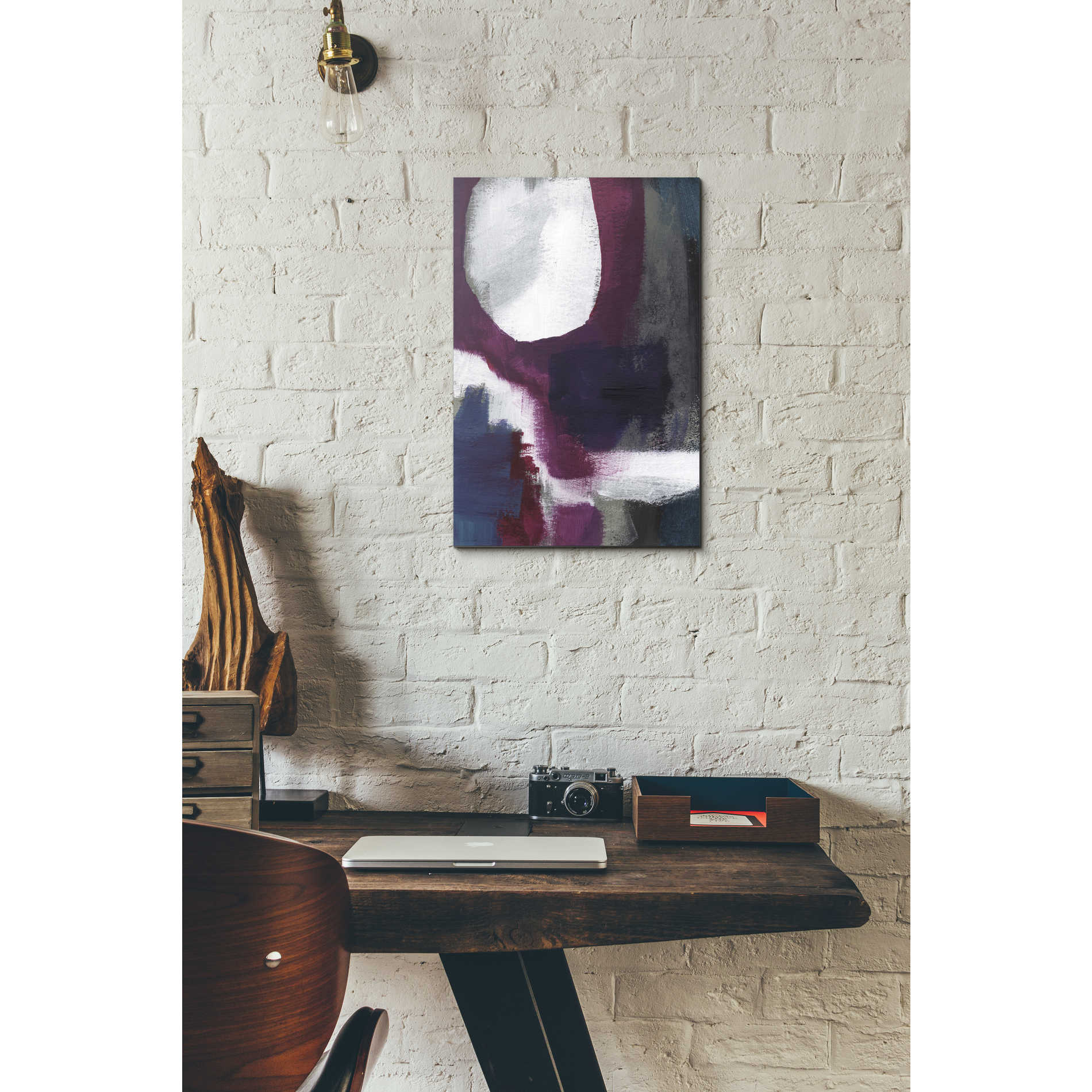 'Castle Rock' by Linda Woods, Canvas Wall Art,12 x 18