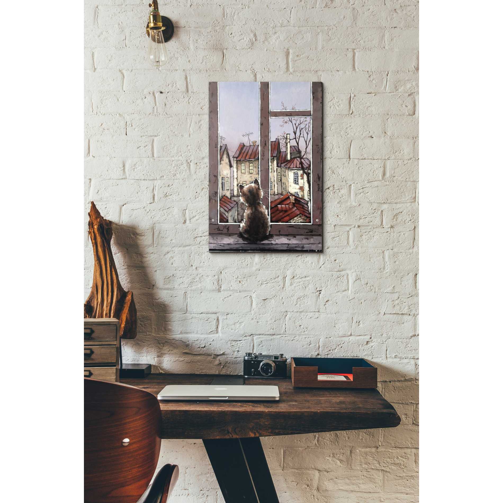 'Old Yard' by Alexander Gunin, Canvas Wall Art,12 x 18