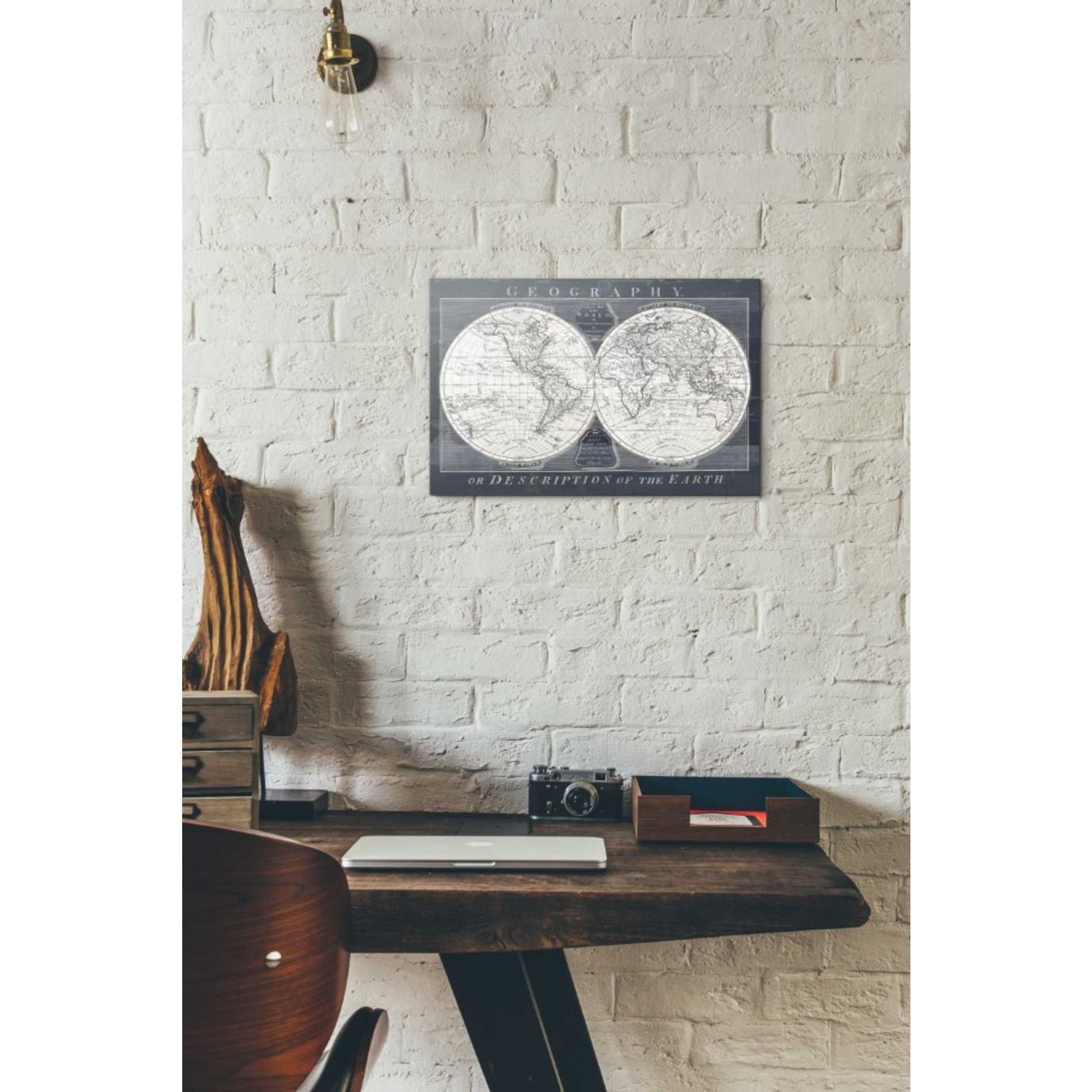 'Old World Globe' by Wild Apple Portfolio, Canvas Wall Art,12 x 18