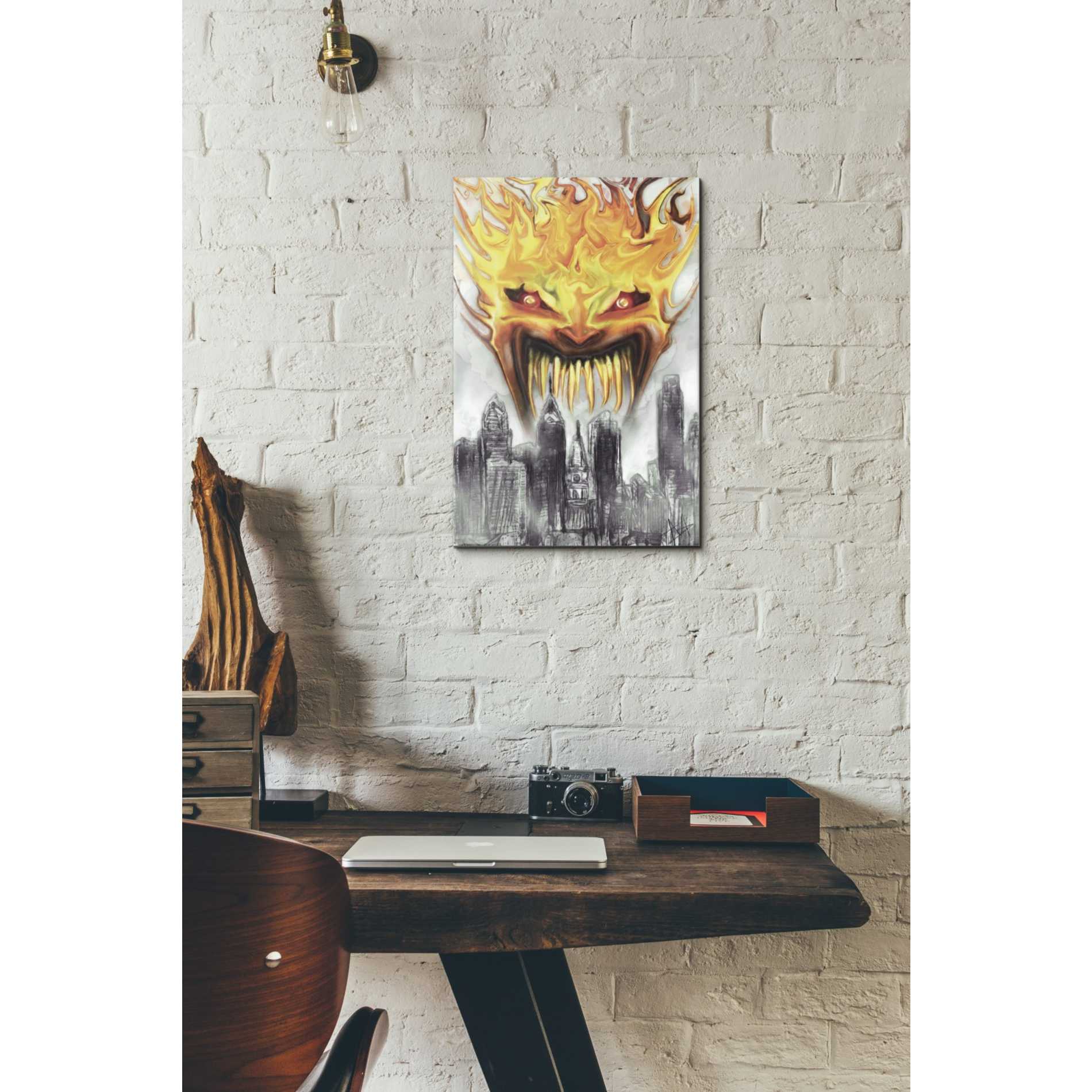 'Trial By Fire' by Michael StewArt, Canvas Wall Art,12 x 18