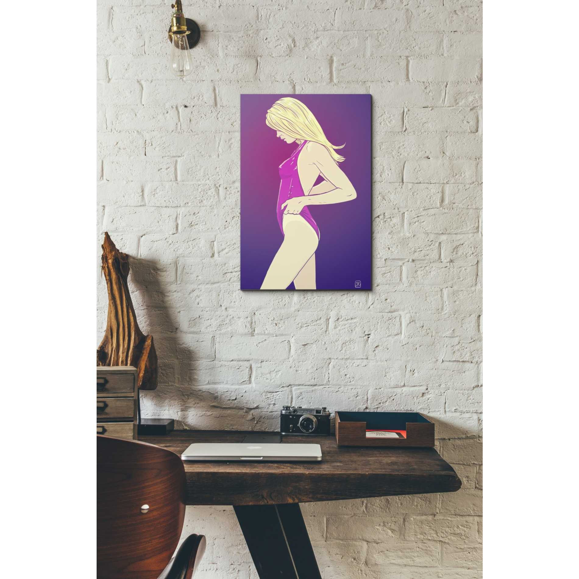 'Tan 2' by Giuseppe Cristiano, Canvas Wall Art,12 x 18