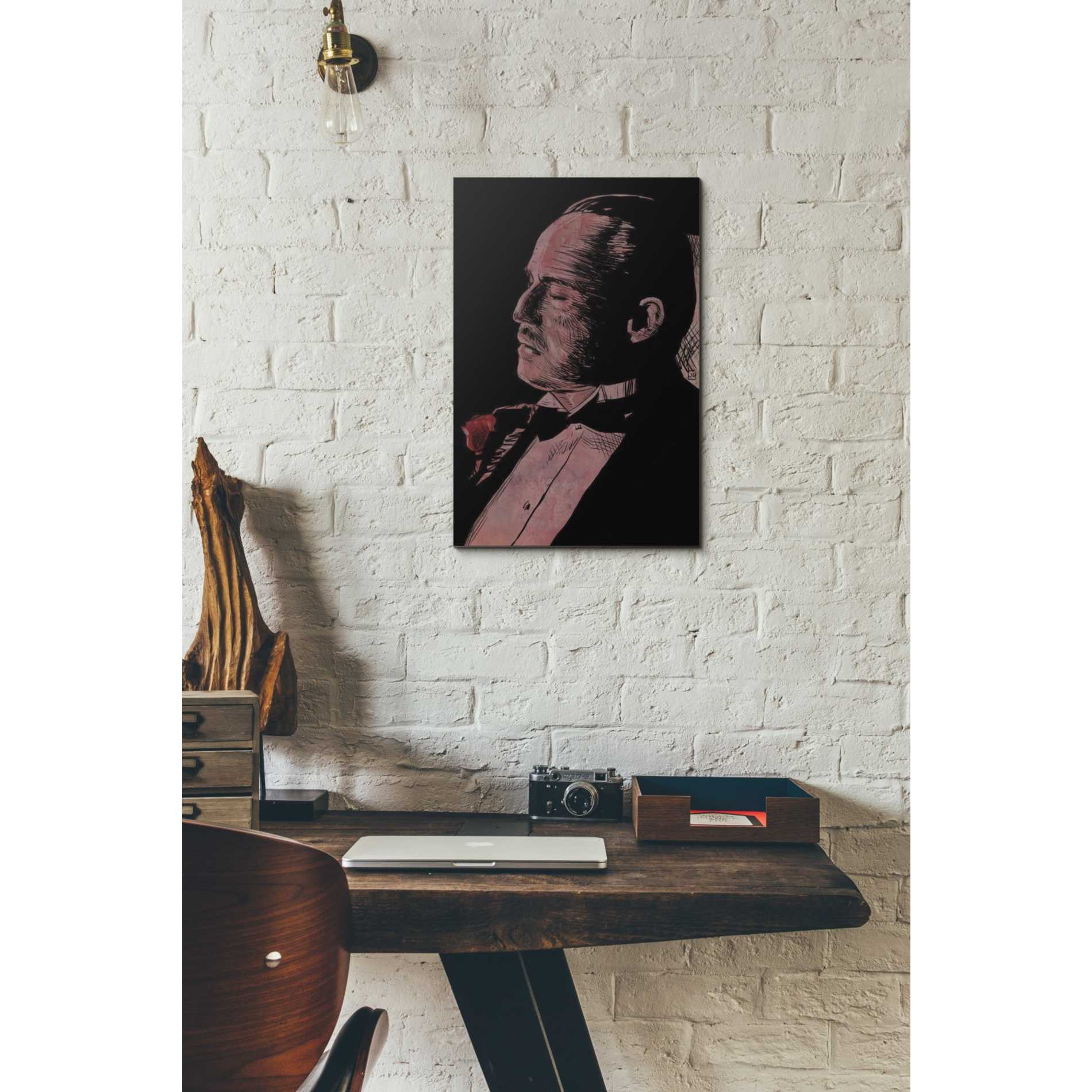 'Brando-Godfather' by Giuseppe Cristiano, Canvas Wall Art,12 x 18