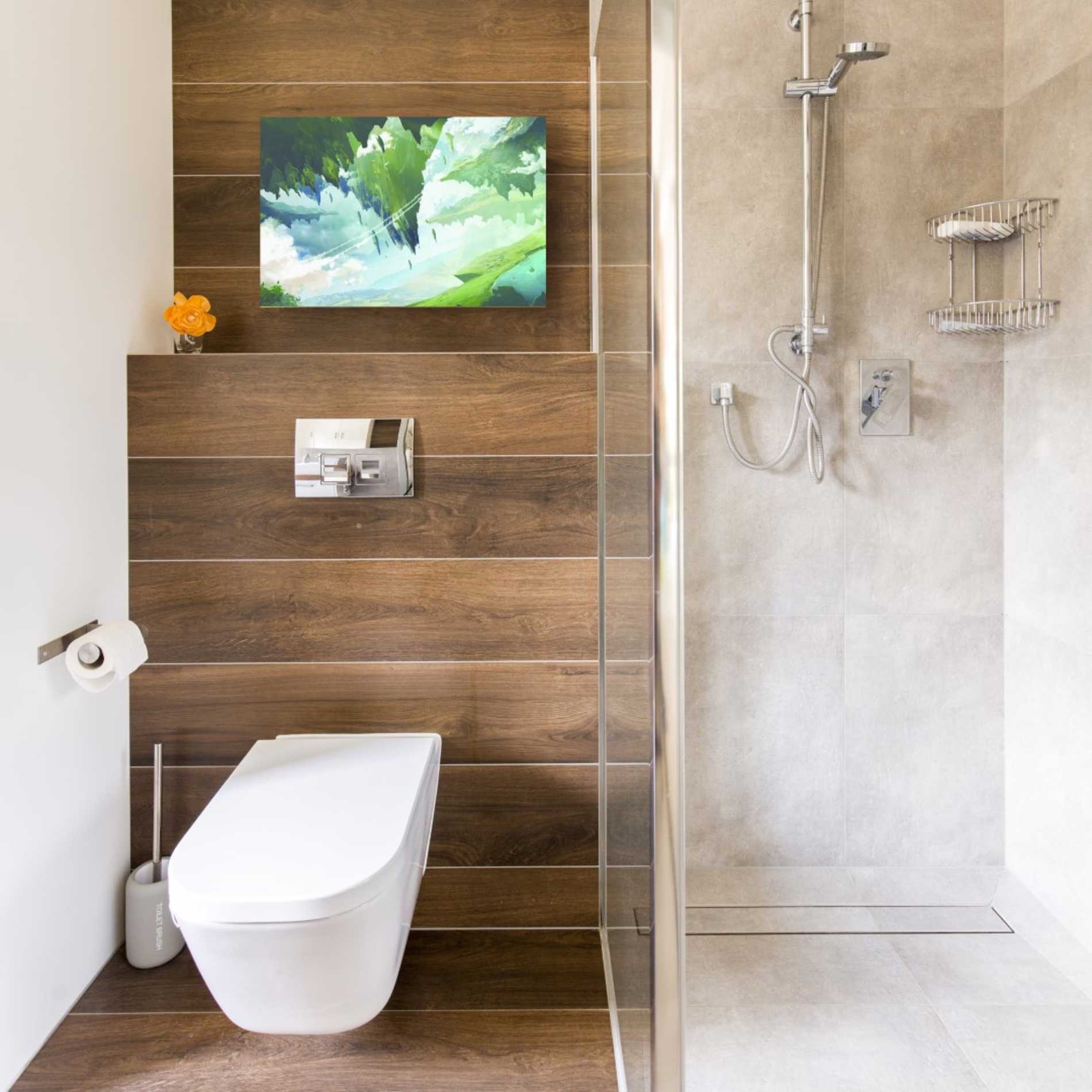 'Floating Island' by Jonathan Lam, Canvas Wall Art,12 x 18