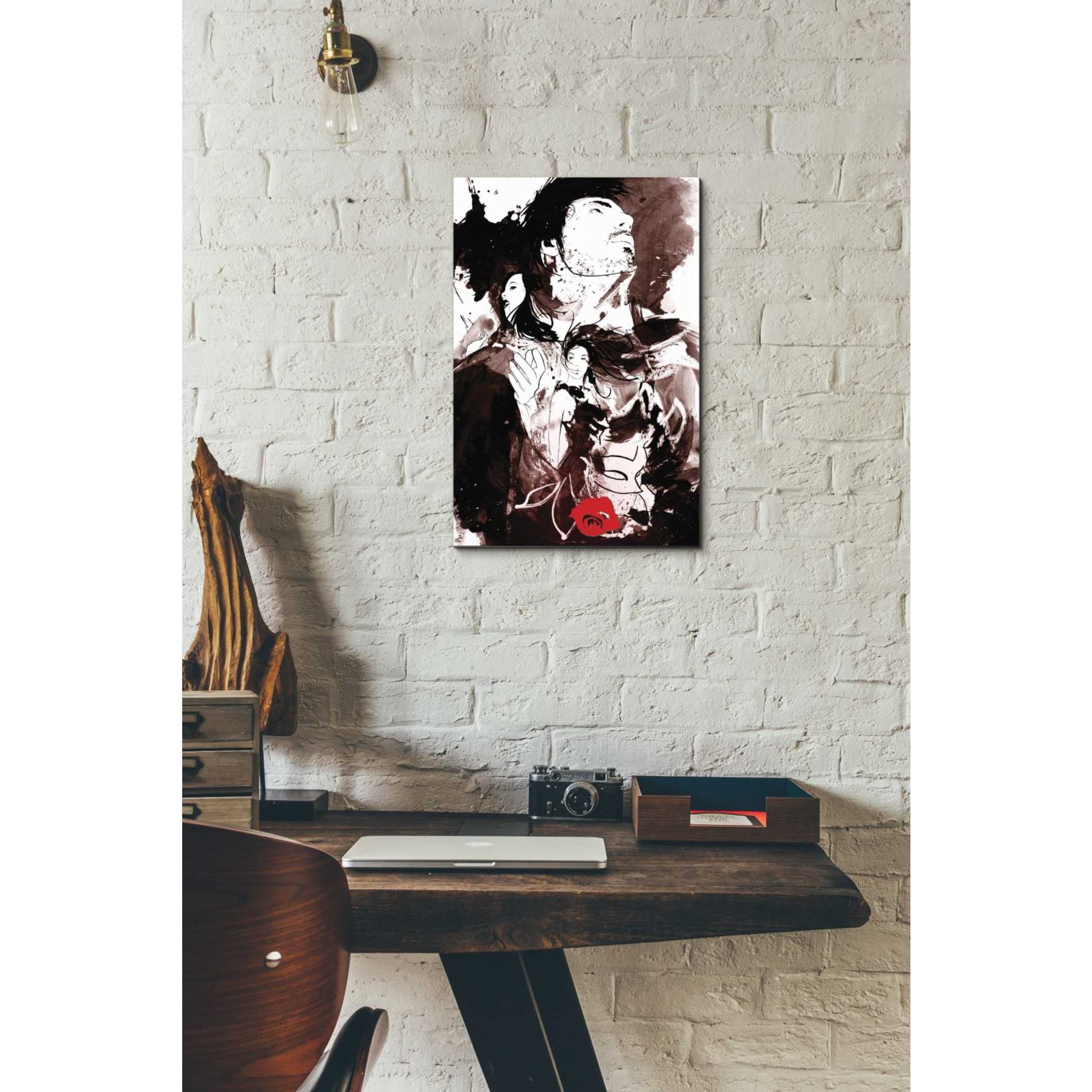 'Romance Revenge Revolution' by Jonathan Lam, Canvas Wall Art,12 x 18