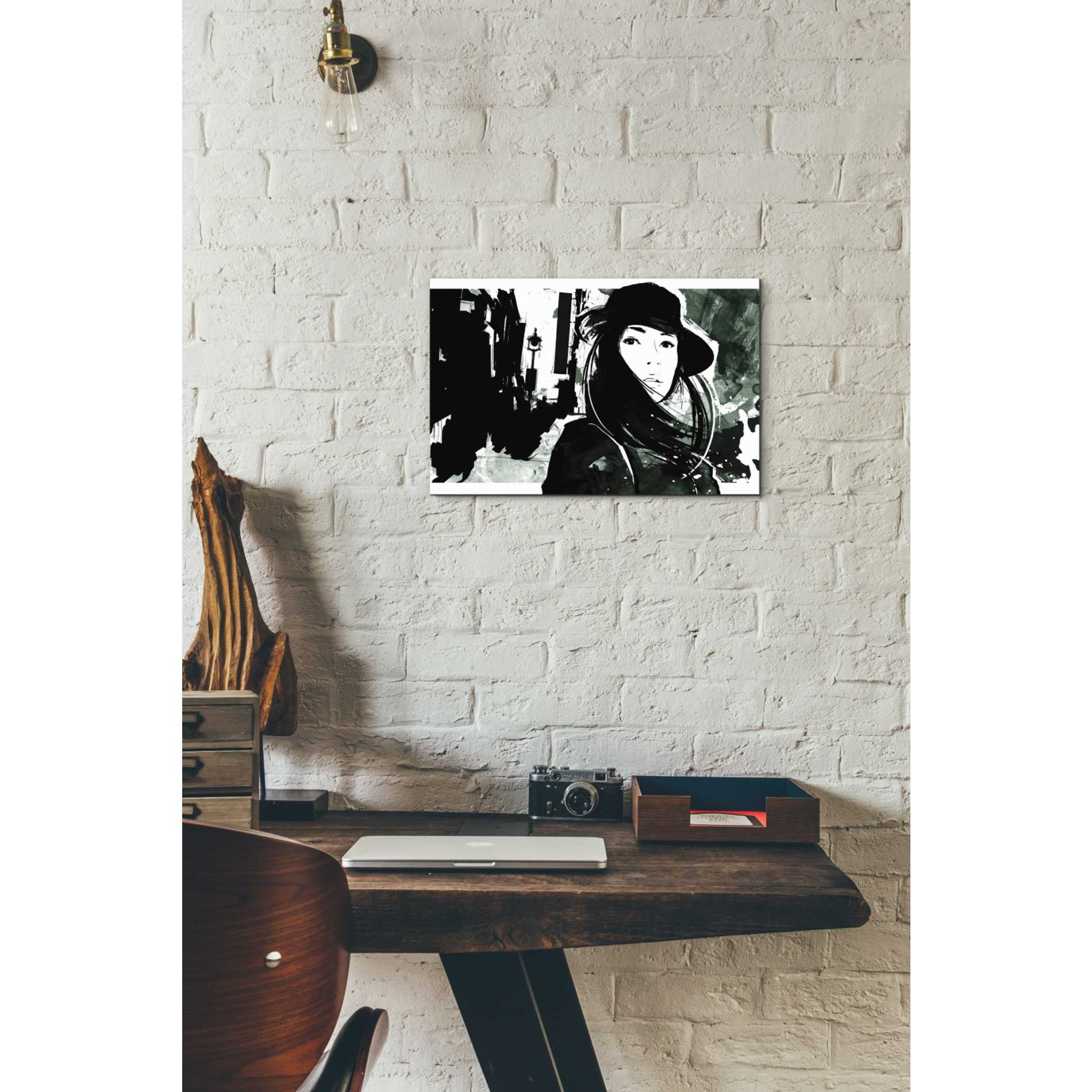 'Unmasked 1' by Jonathan Lam, Canvas Wall Art,12 x 18