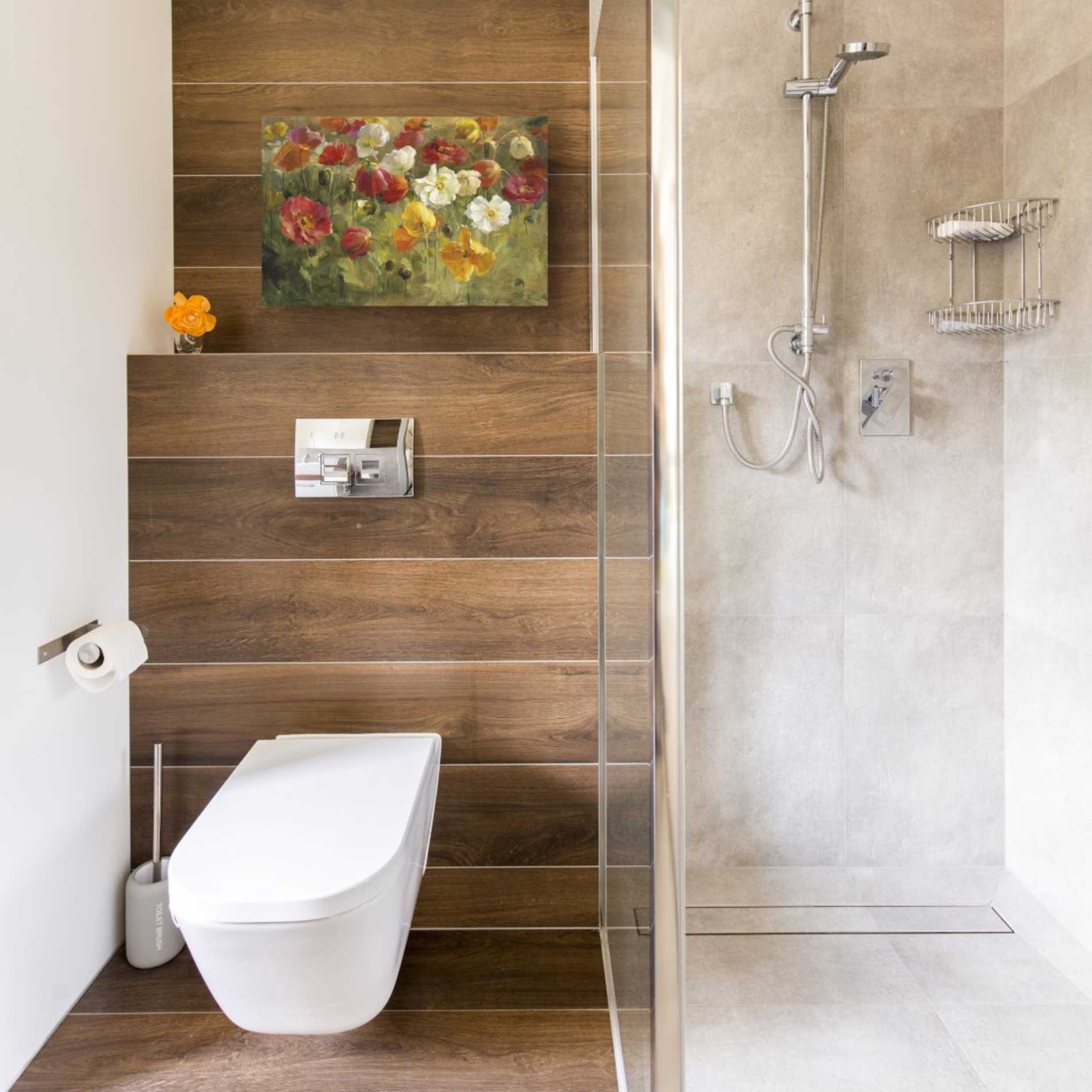 'Poppy Field' by Danhui Nai, Canvas Wall Art,12 x 18