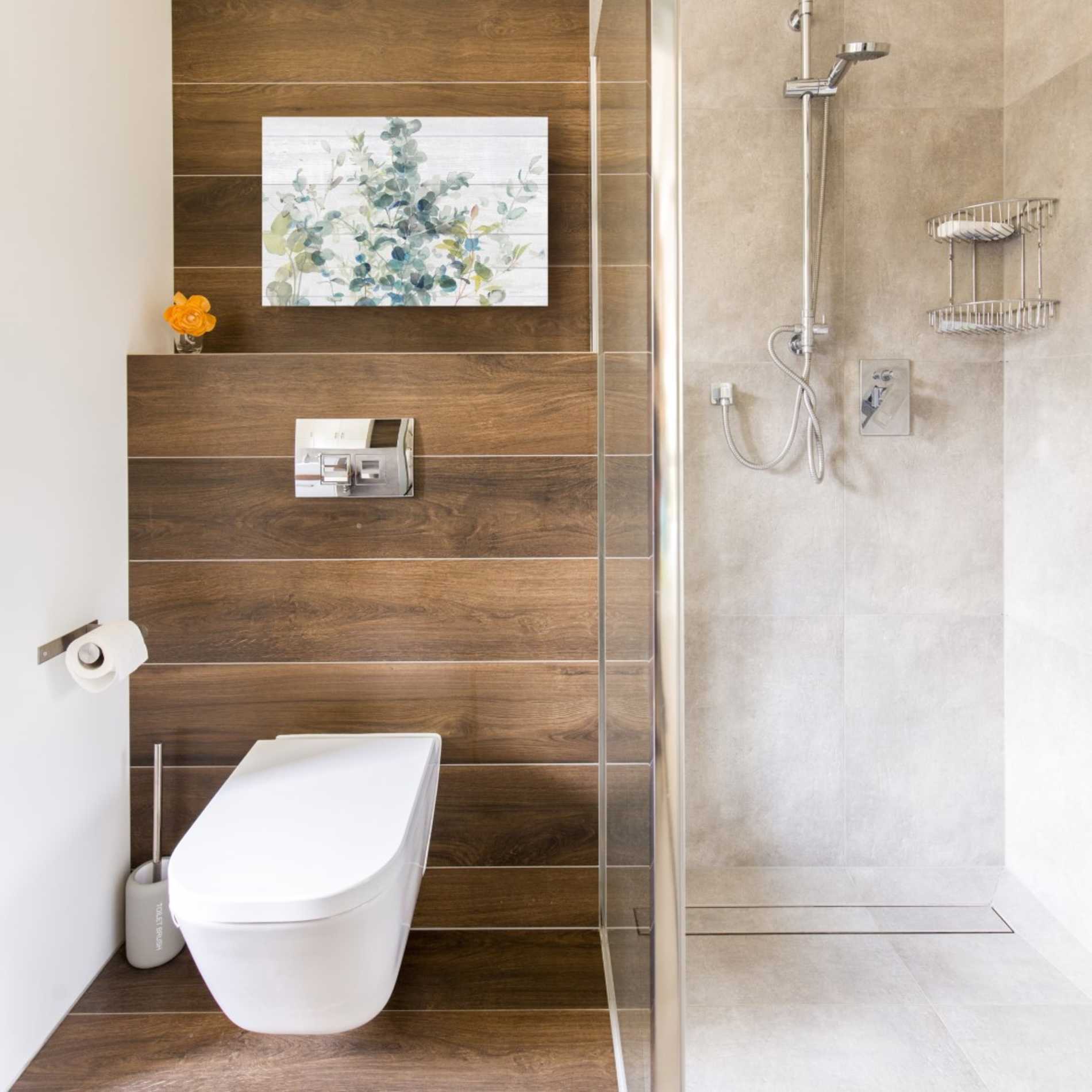 'Eucalyptus I on Shiplap Crop' by Danhui Nai, Canvas Wall Art,12 x 18