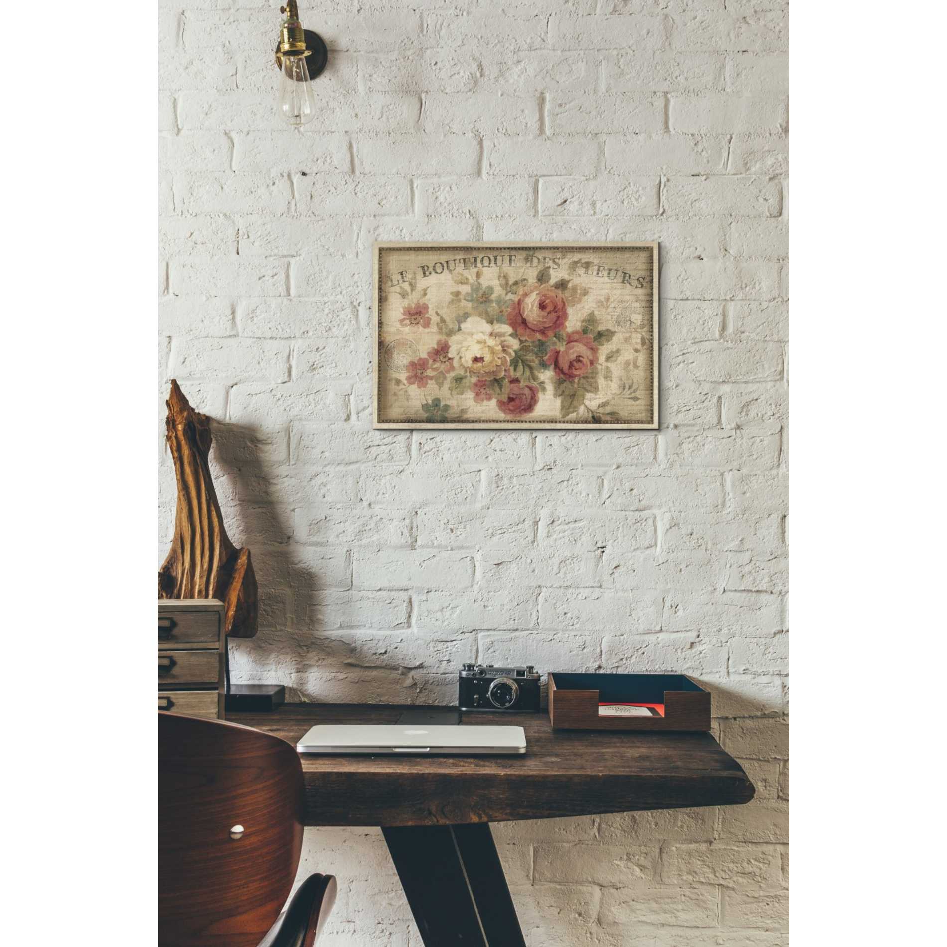 'Parisian Flowers III' by Danhui Nai, Canvas Wall Art,12 x 18