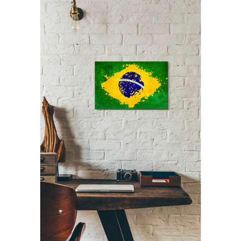 Image of 'Brazil' Canvas Wall Art,12 x 18