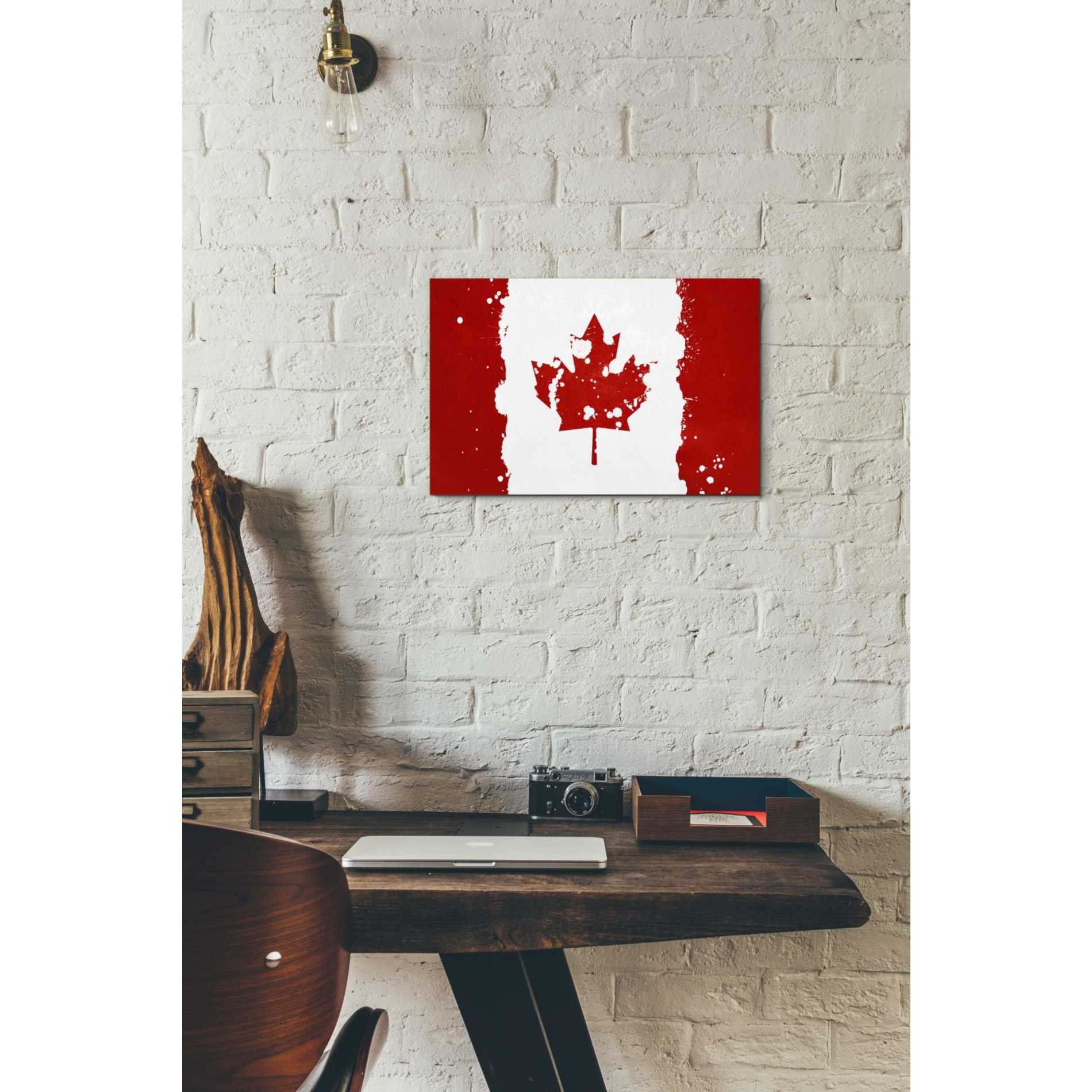 'Canada' Canvas Wall Art,12 x 18