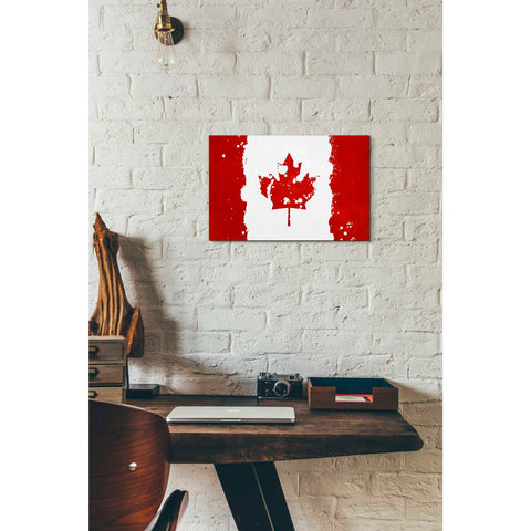 Image of 'Canada' Canvas Wall Art,12 x 18