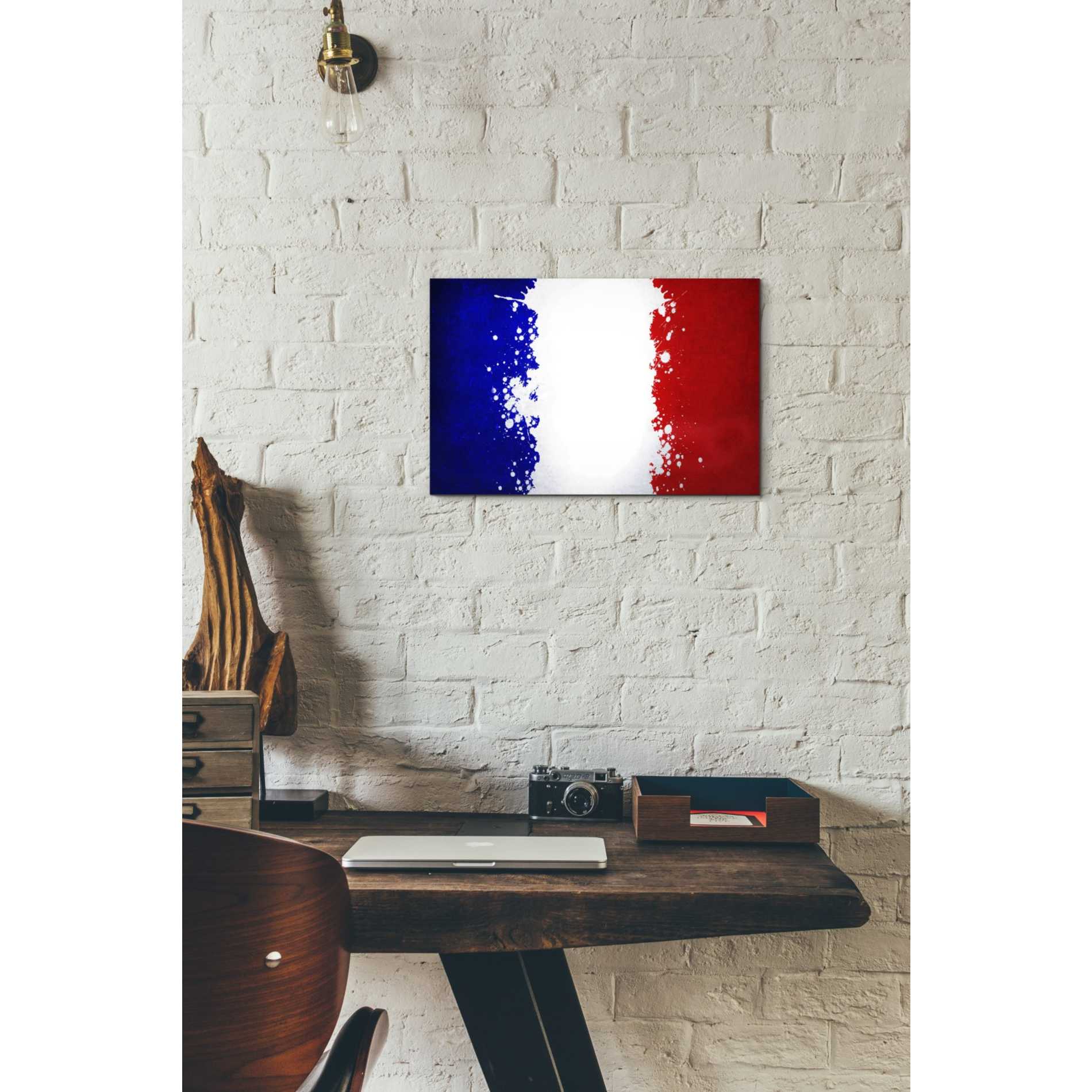 'France' Canvas Wall Art,12 x 18