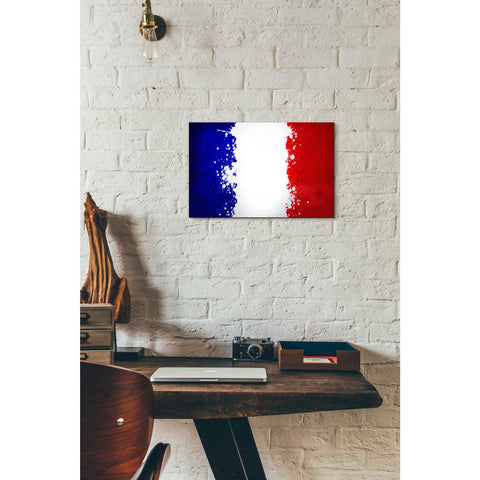 Image of 'France' Canvas Wall Art,12 x 18