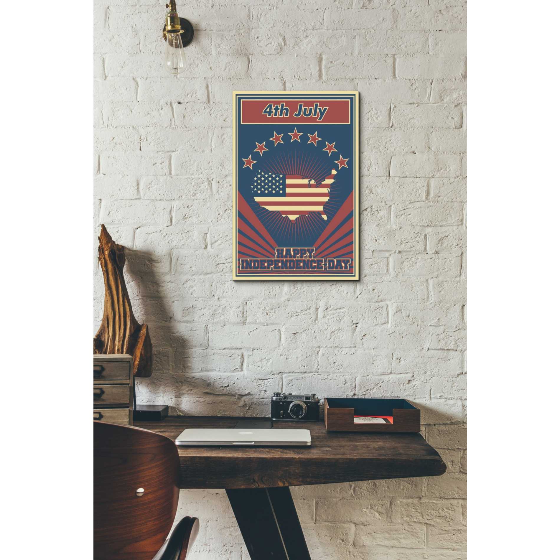 'Independence Day USA' Giclee Canvas Wall Art