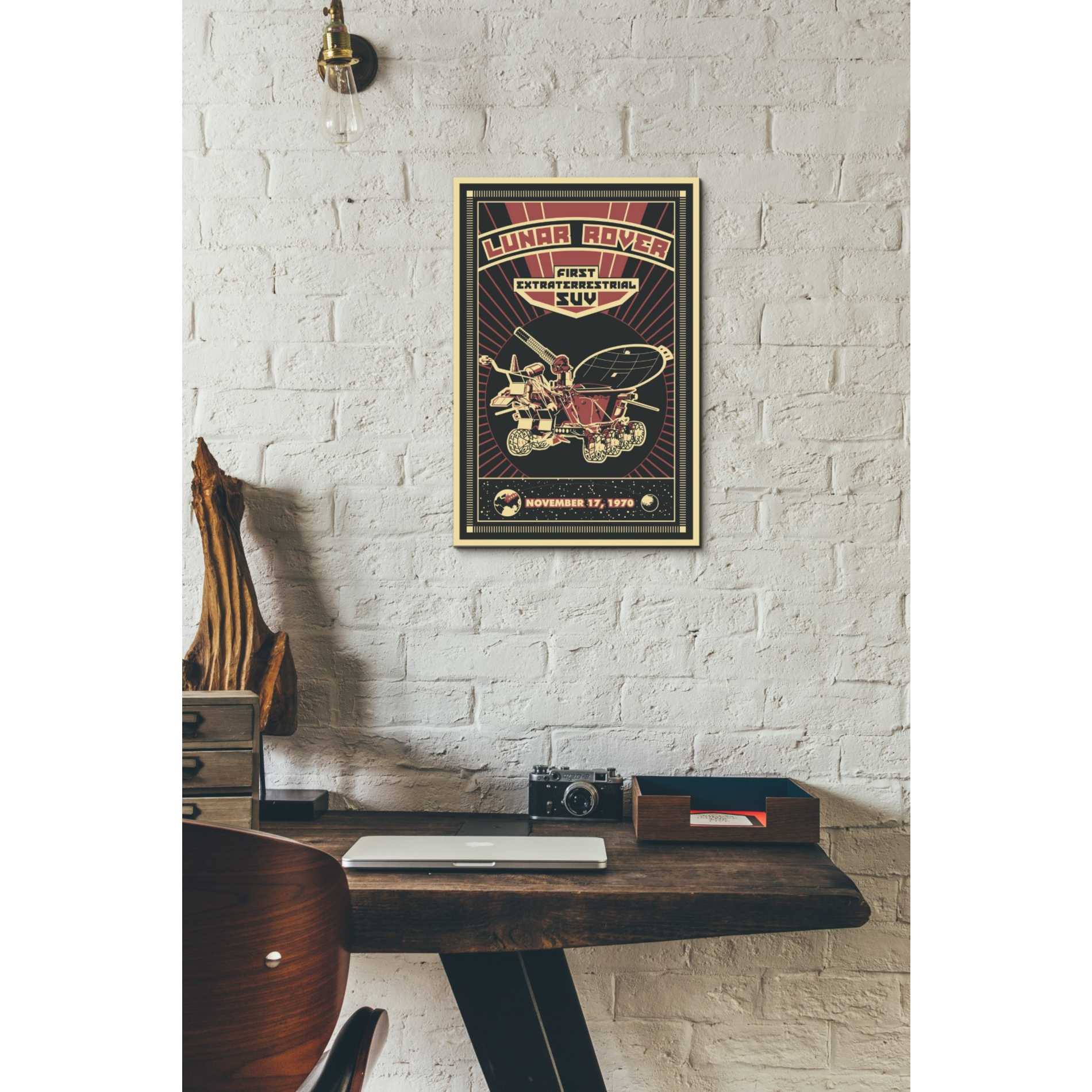 'Lunar Rover' Canvas Wall Art,12 x 18