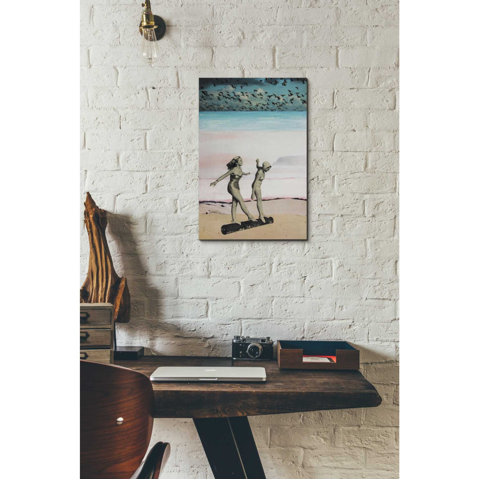 'BEACH GIRLS' by DB Waterman, Giclee Canvas Wall Art