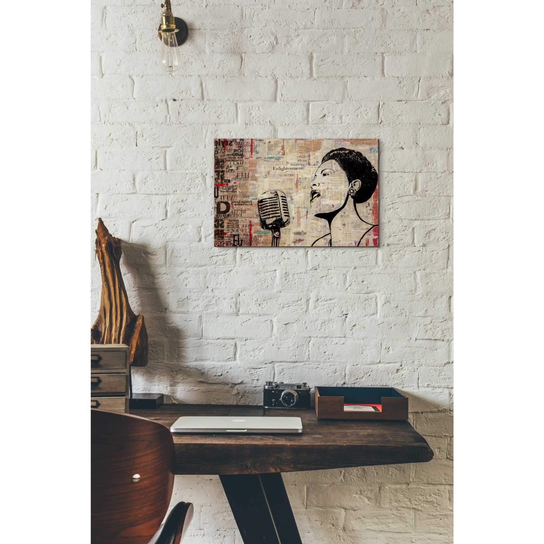 'LADY DAY' by DB Waterman, Giclee Canvas Wall Art