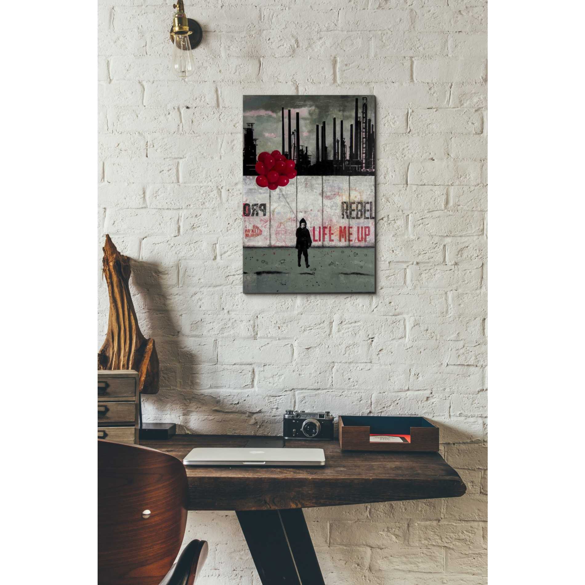 'LIFE ME UP III' by DB Waterman, Giclee Canvas Wall Art