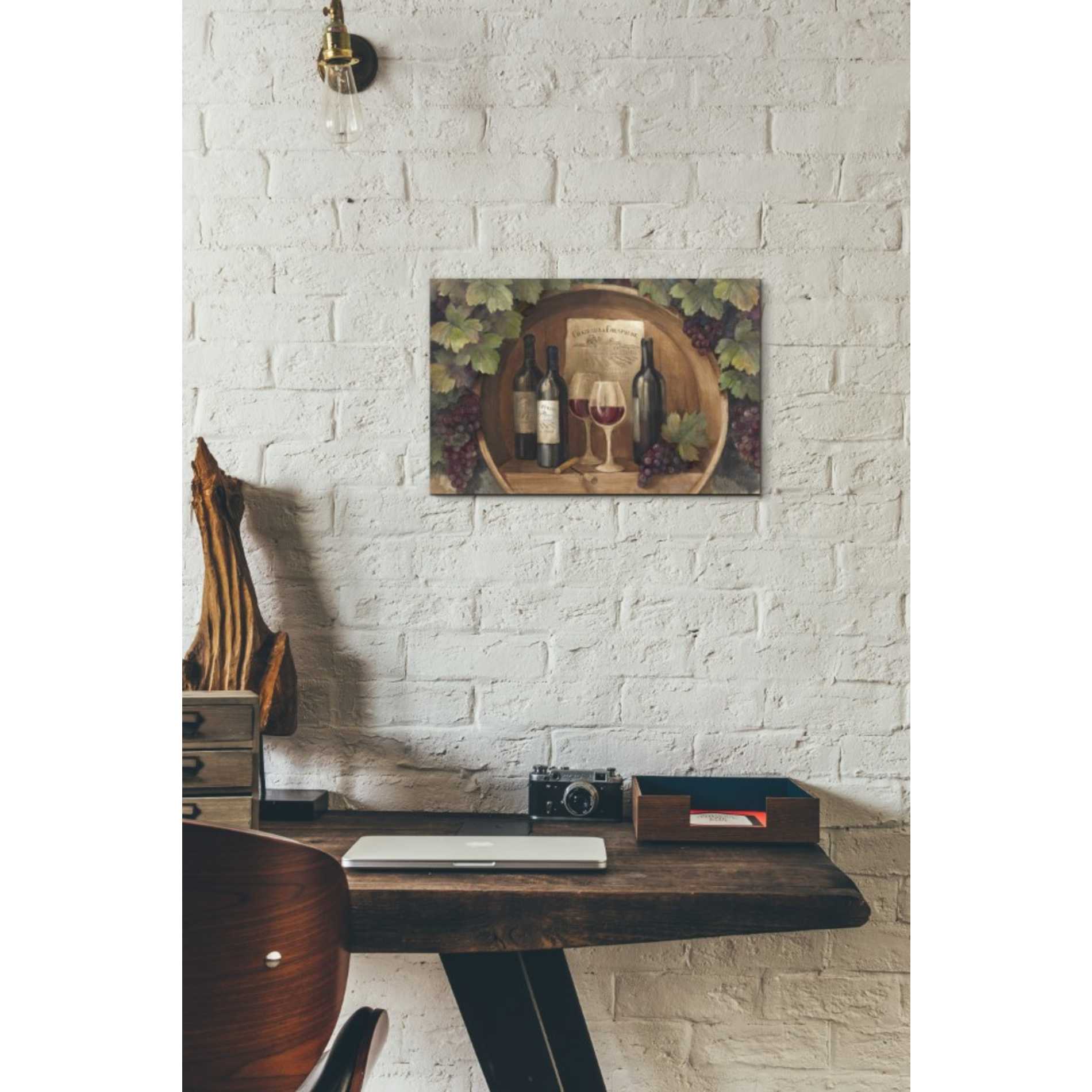 'At the Winery' by Albena Hristova, Canvas Wall Art,18 x 12