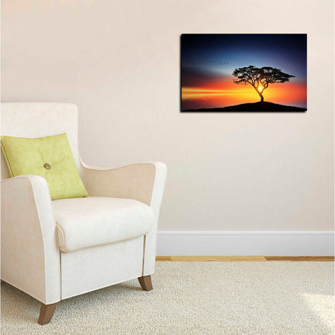 Image of 'The Soft Twilight' Canvas Wall Art,12 x 18