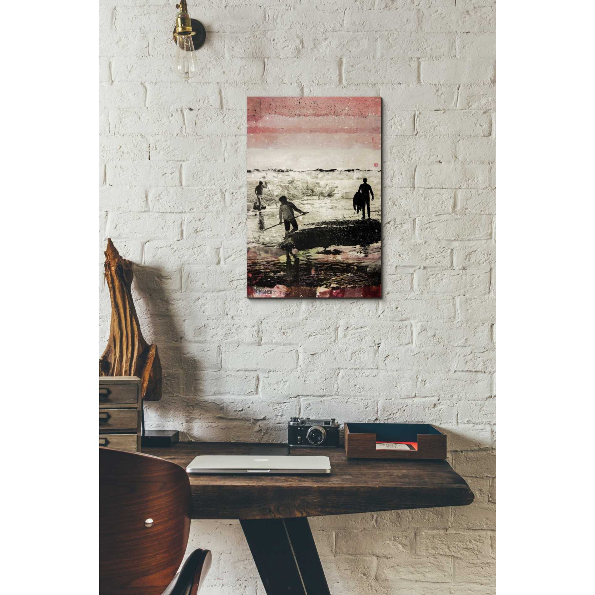 'BUDDIES' by DB Waterman, Canvas Wall Art,12 x 18