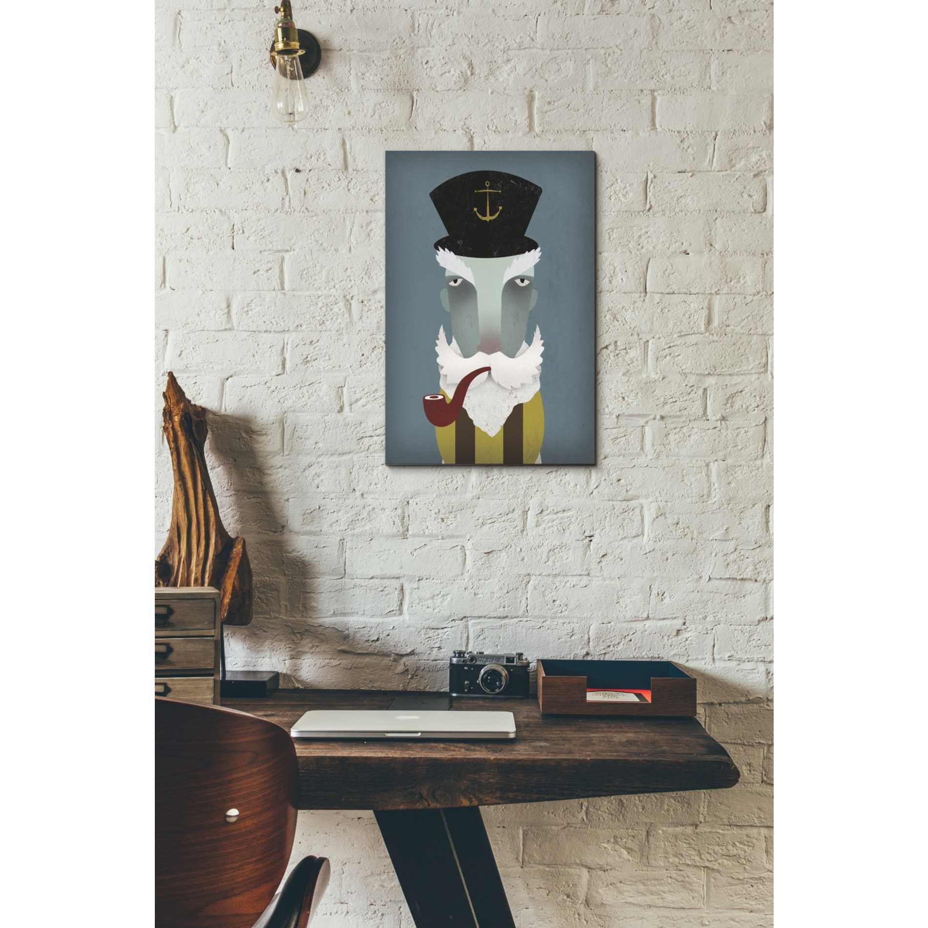 'Fisherman I' by Ryan Fowler, Canvas Wall Art,12 x 18