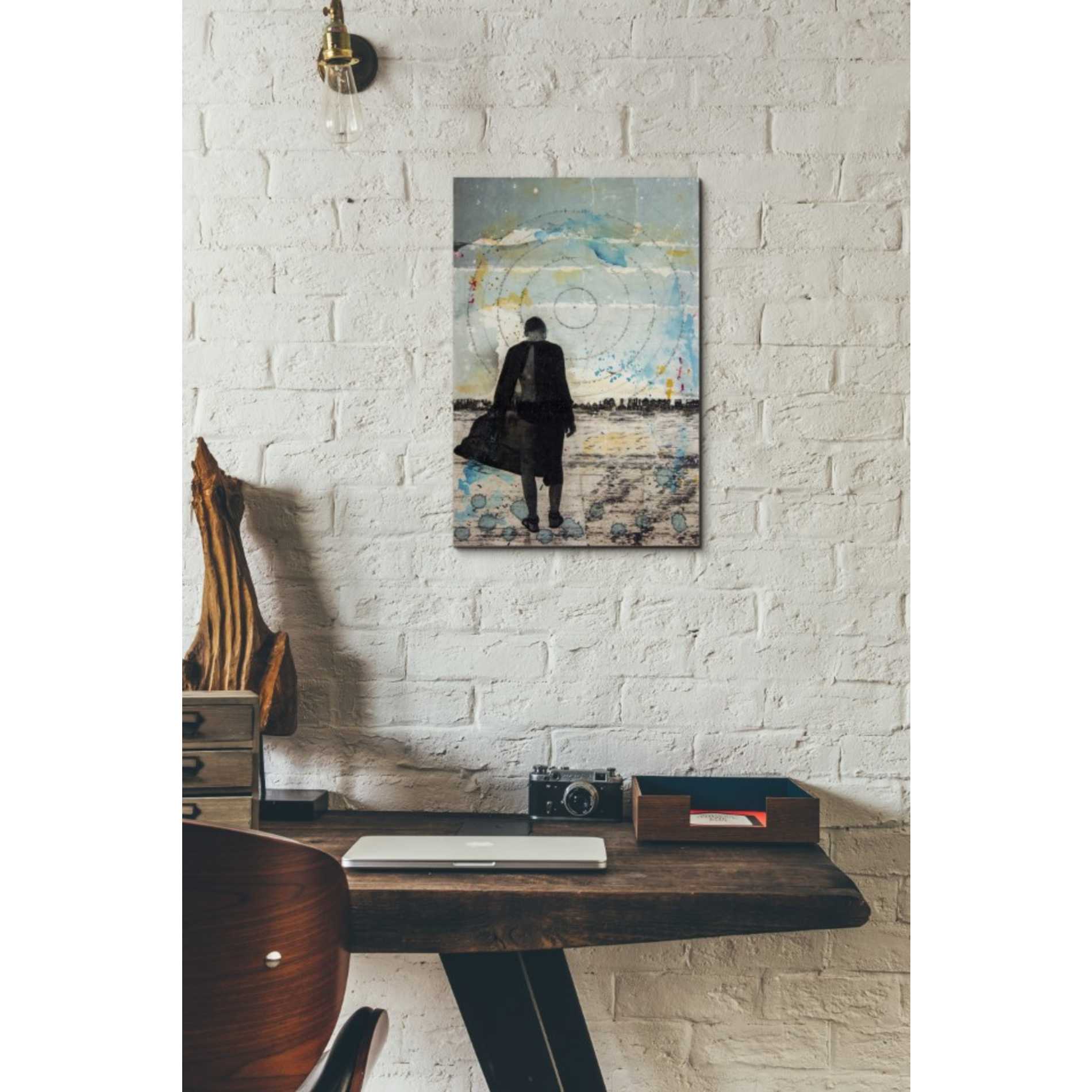 'GIRL WANDERING' by DB Waterman, Giclee Canvas Wall Art