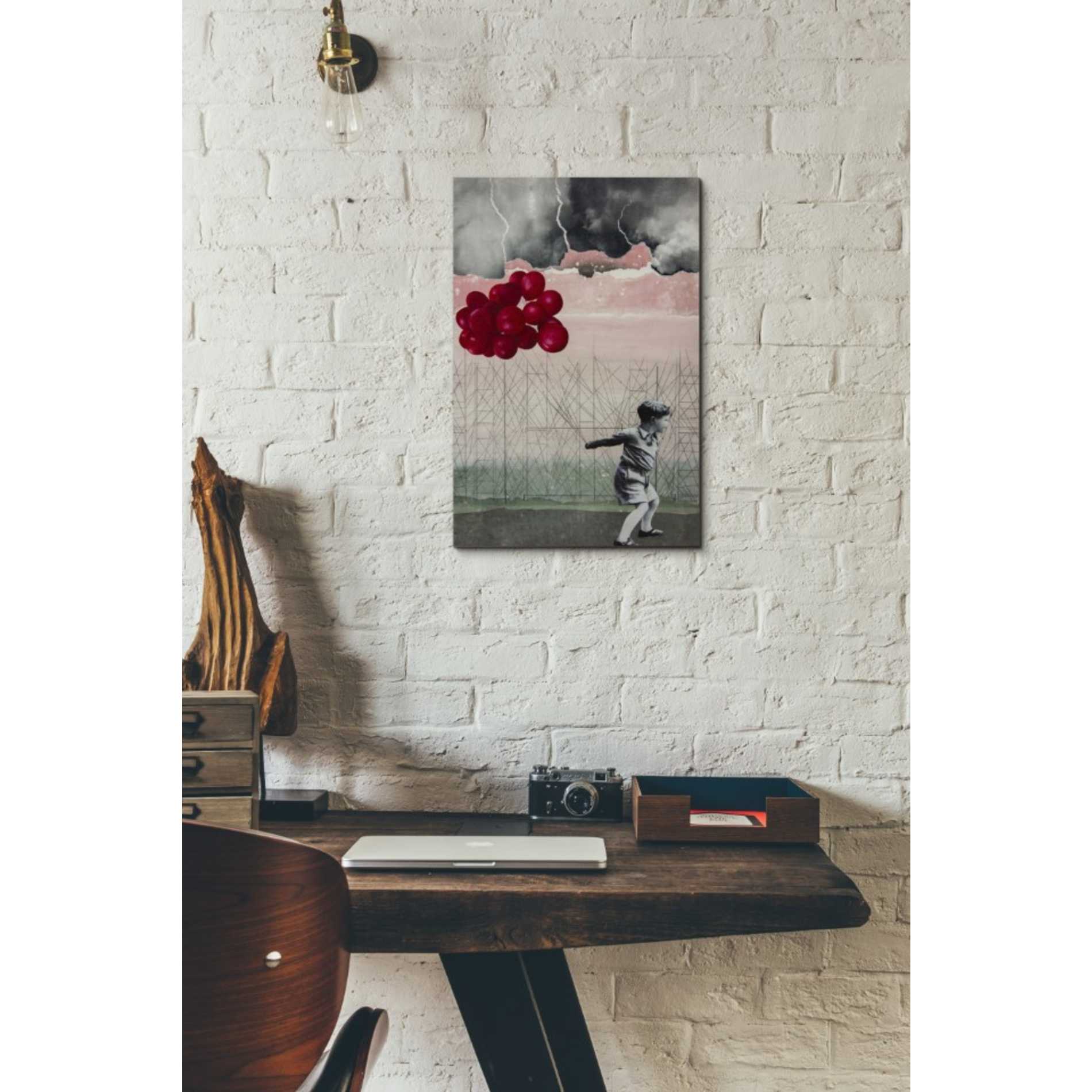 'LUCKY DAY' by DB Waterman, Giclee Canvas Wall Art