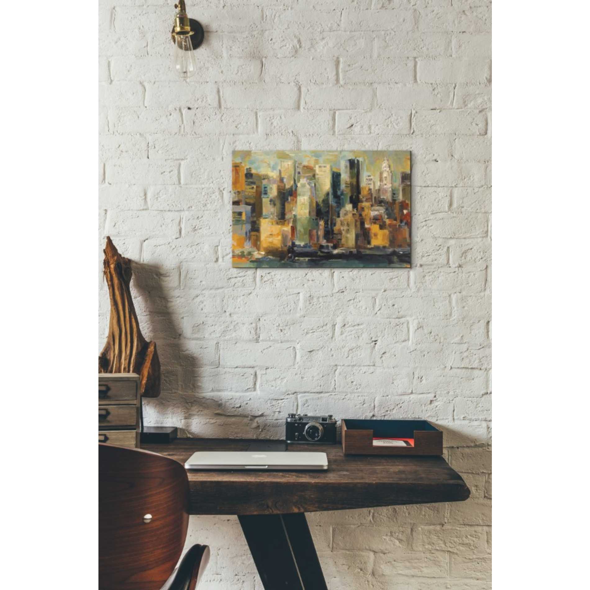 'New York New York' by Marilyn Hageman, Canvas Wall Art,18 x 12