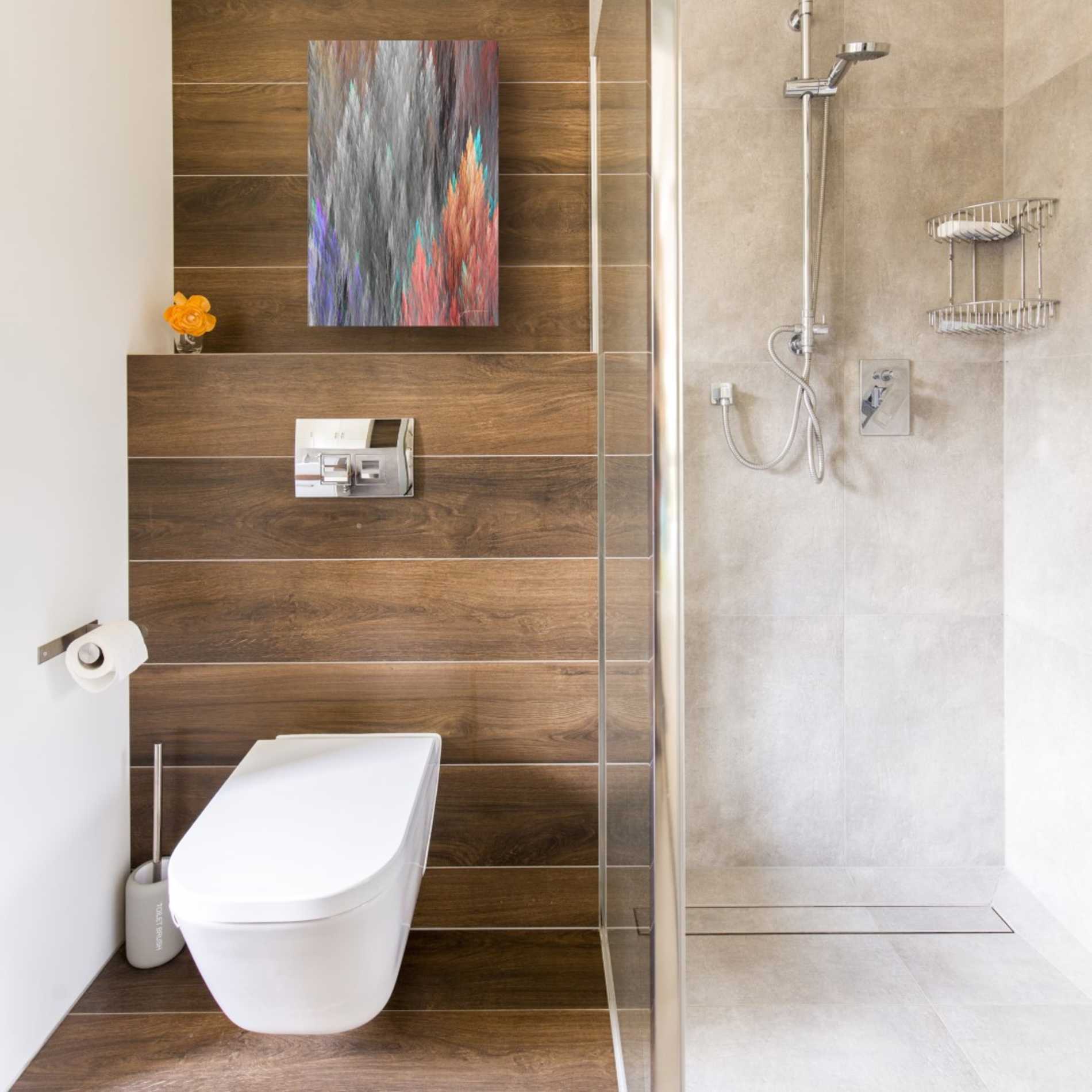 'Brush Panels II' by James Burghardt Giclee Canvas Wall Art