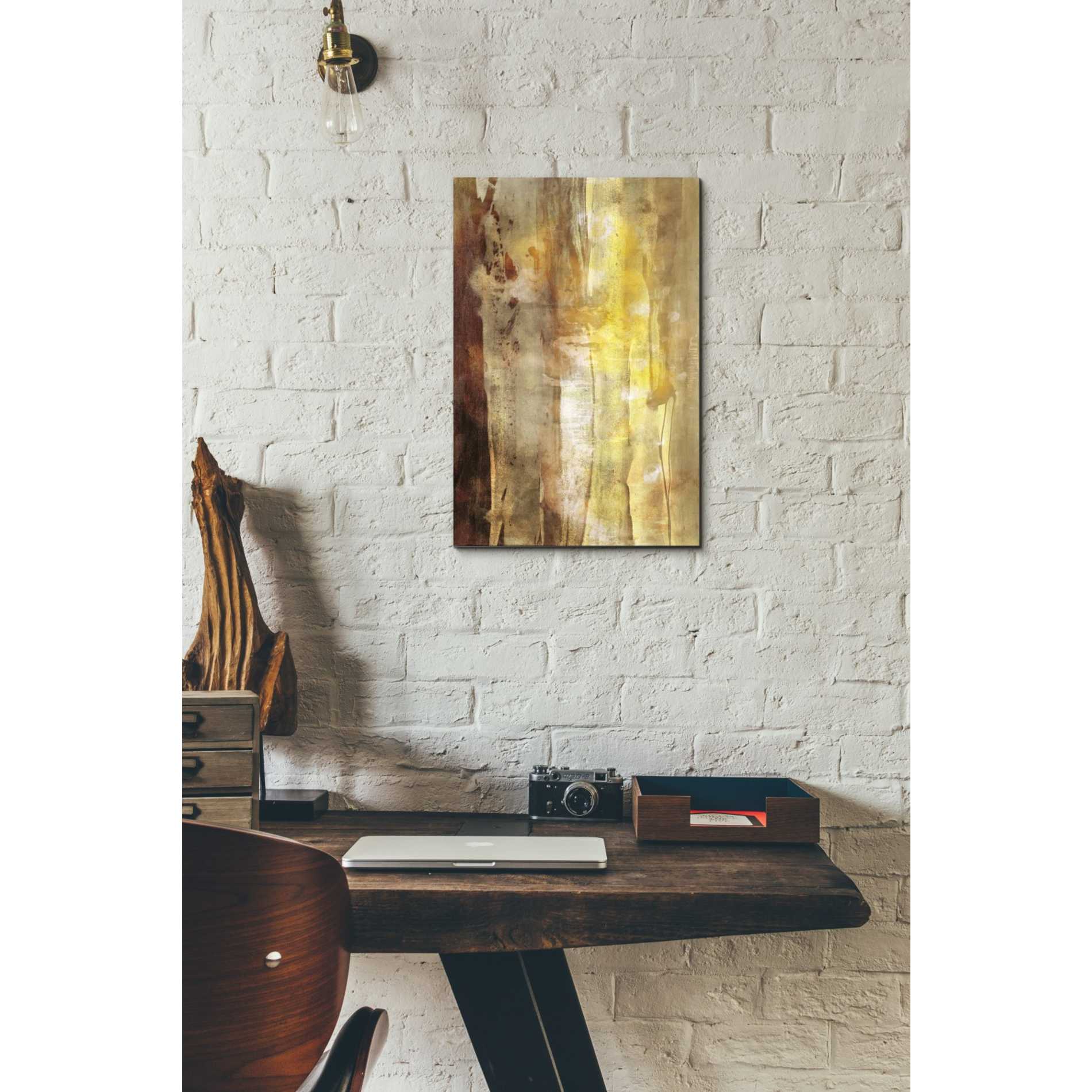 'Golden Glow I' by Sisa Jasper Canvas Wall Art,18 x 12