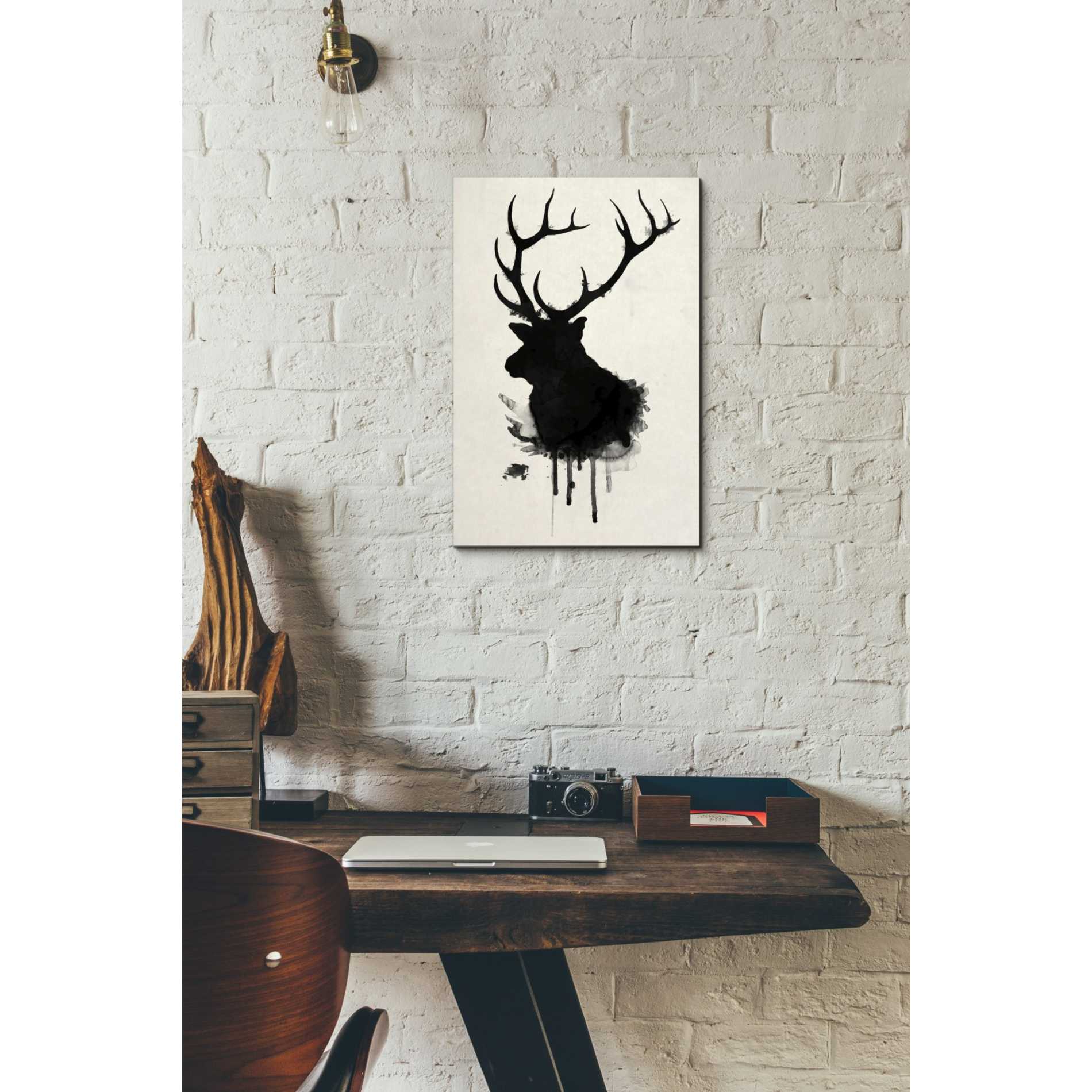 "Elk" by Nicklas Gustafsson, Giclee Canvas Wall Art